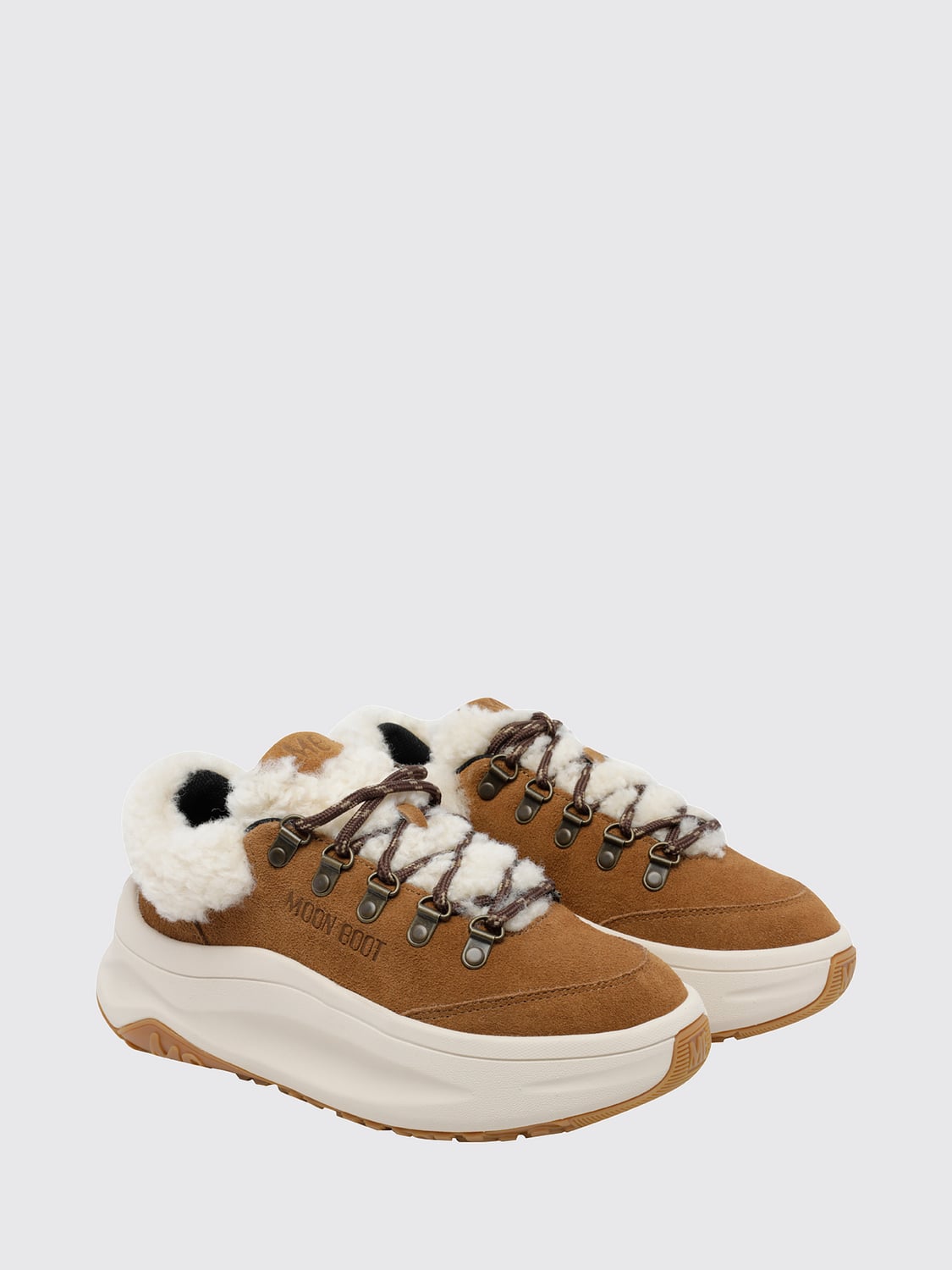 MOON BOOT SNEAKERS: Sneakers woman Moon Boot, Brown - Img 2
