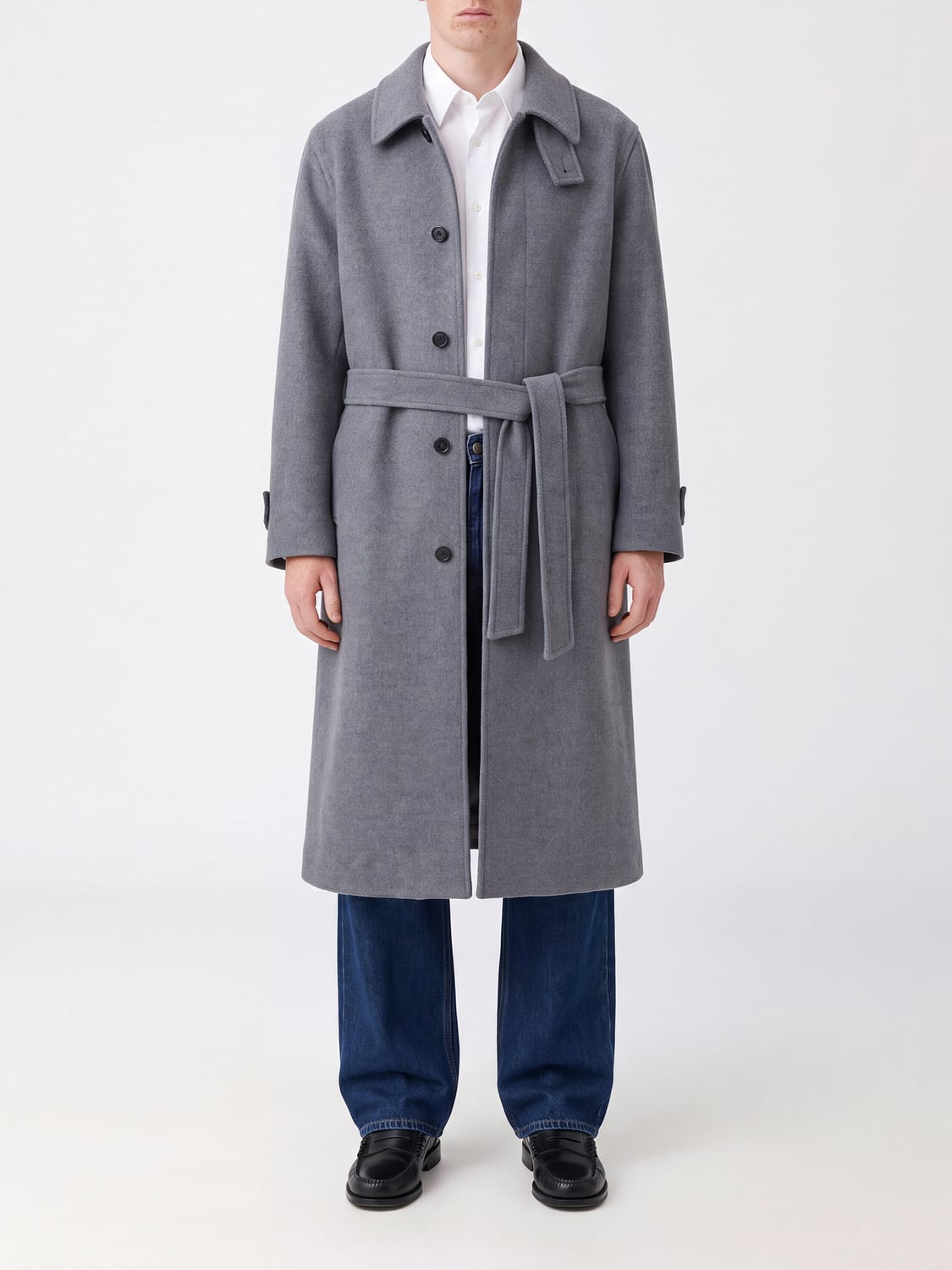 DUNST MANTEL: Mantel herren Dunst, Grau - Img 1