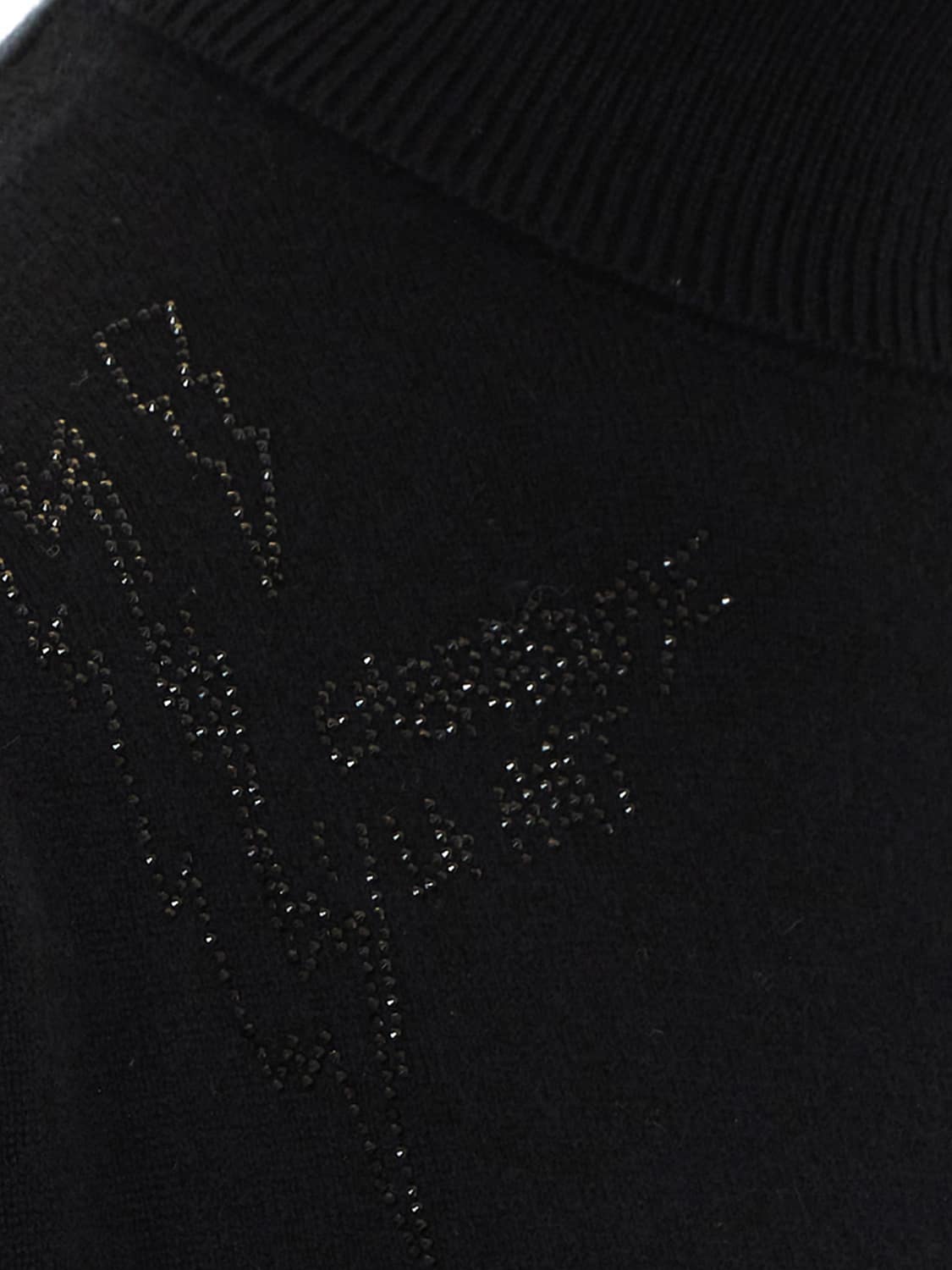 ZADIG & VOLTAIRE JERSEY: Jersey de cuello alto Zadig & Voltaire 100 % cachemir con hombros caídos, Negro - Img 4