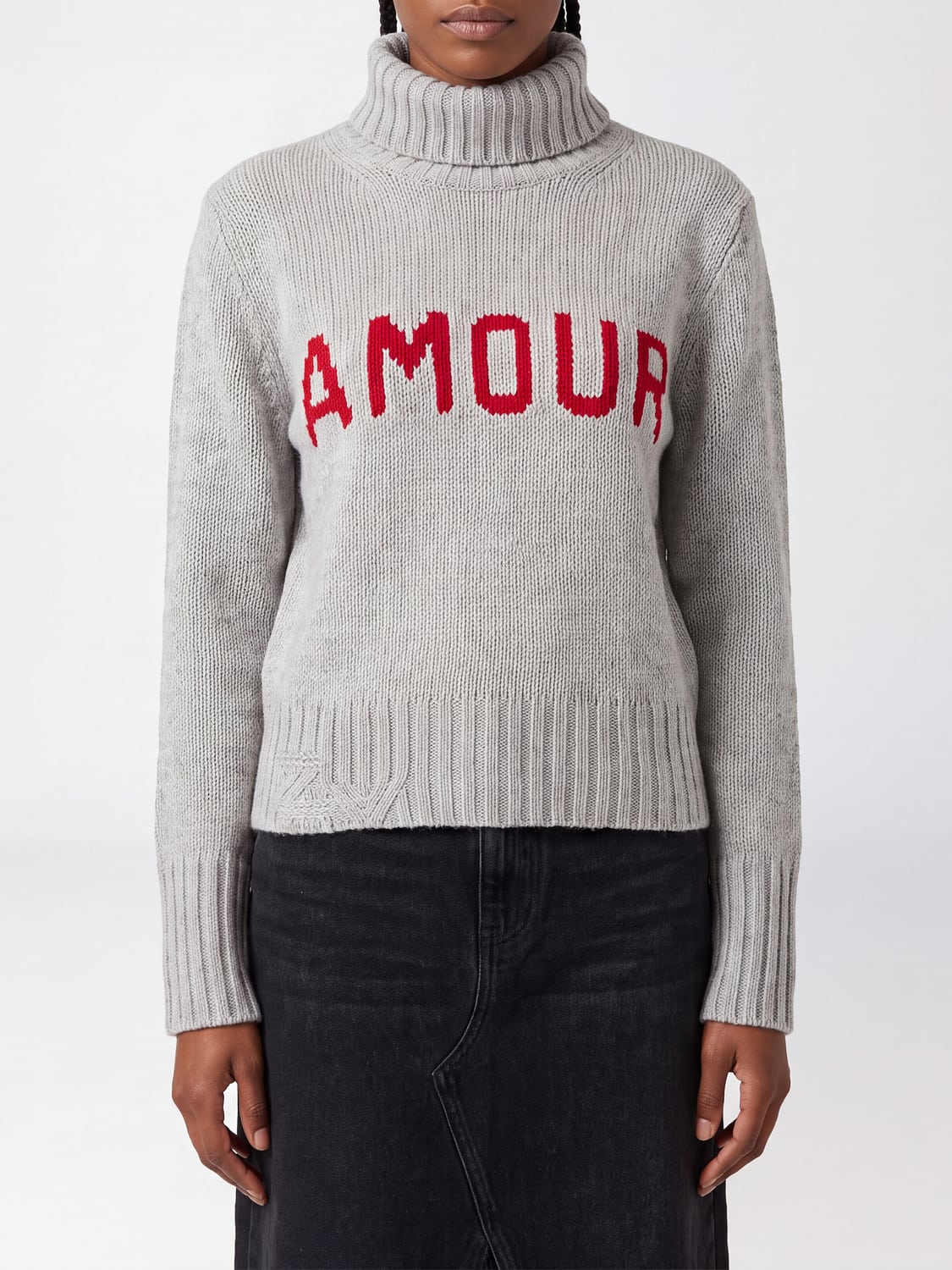 ZADIG & VOLTAIRE PULLOVER: Pullover damen Zadig & Voltaire, Grau - Img 1