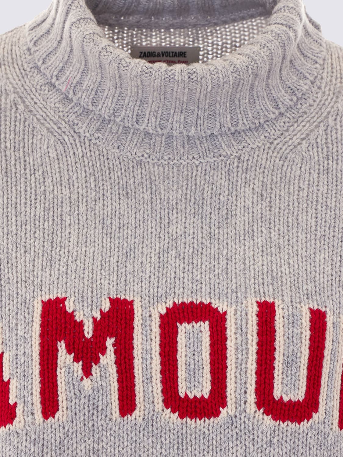 ZADIG & VOLTAIRE PULLOVER: Pullover damen Zadig & Voltaire, Grau - Img 4