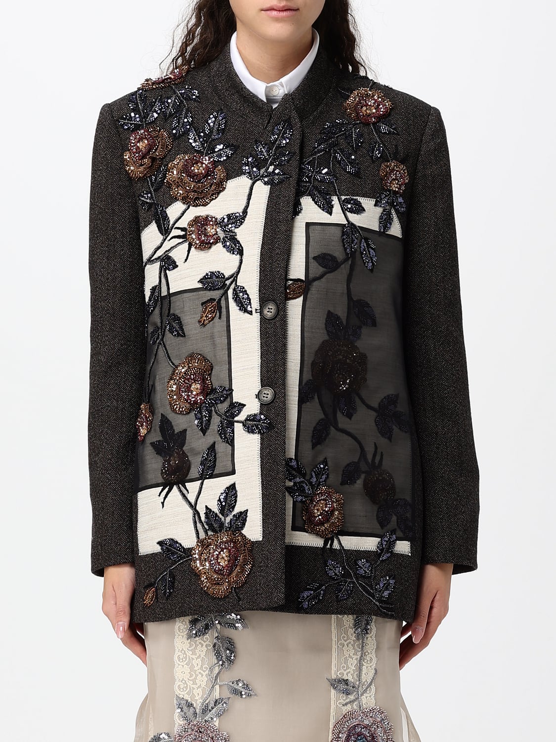 ANTONIO MARRAS JACKE: Jacke damen Antonio Marras, Schwarz - Img 1