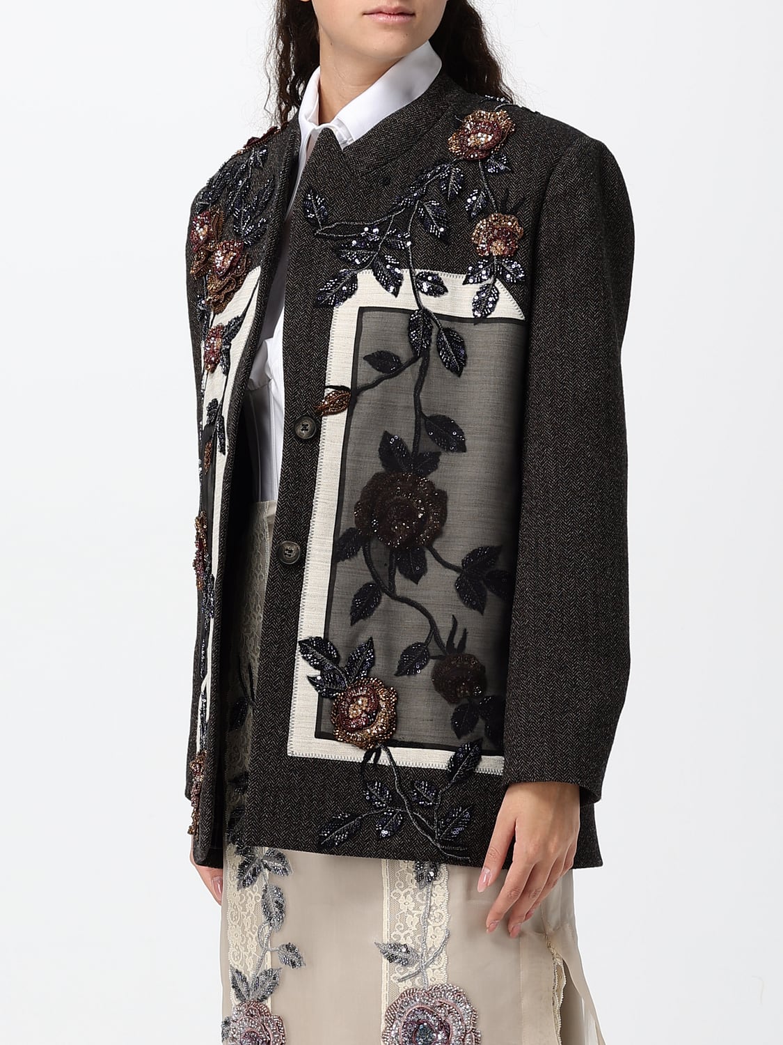 ANTONIO MARRAS JACKE: Jacke damen Antonio Marras, Schwarz - Img 4