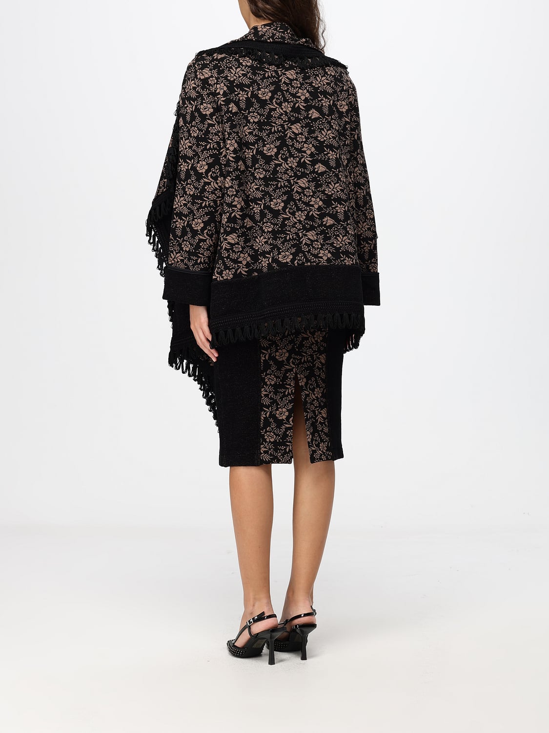 ANTONIO MARRAS MANTEL: Mantel damen Antonio Marras, Schwarz - Img 3