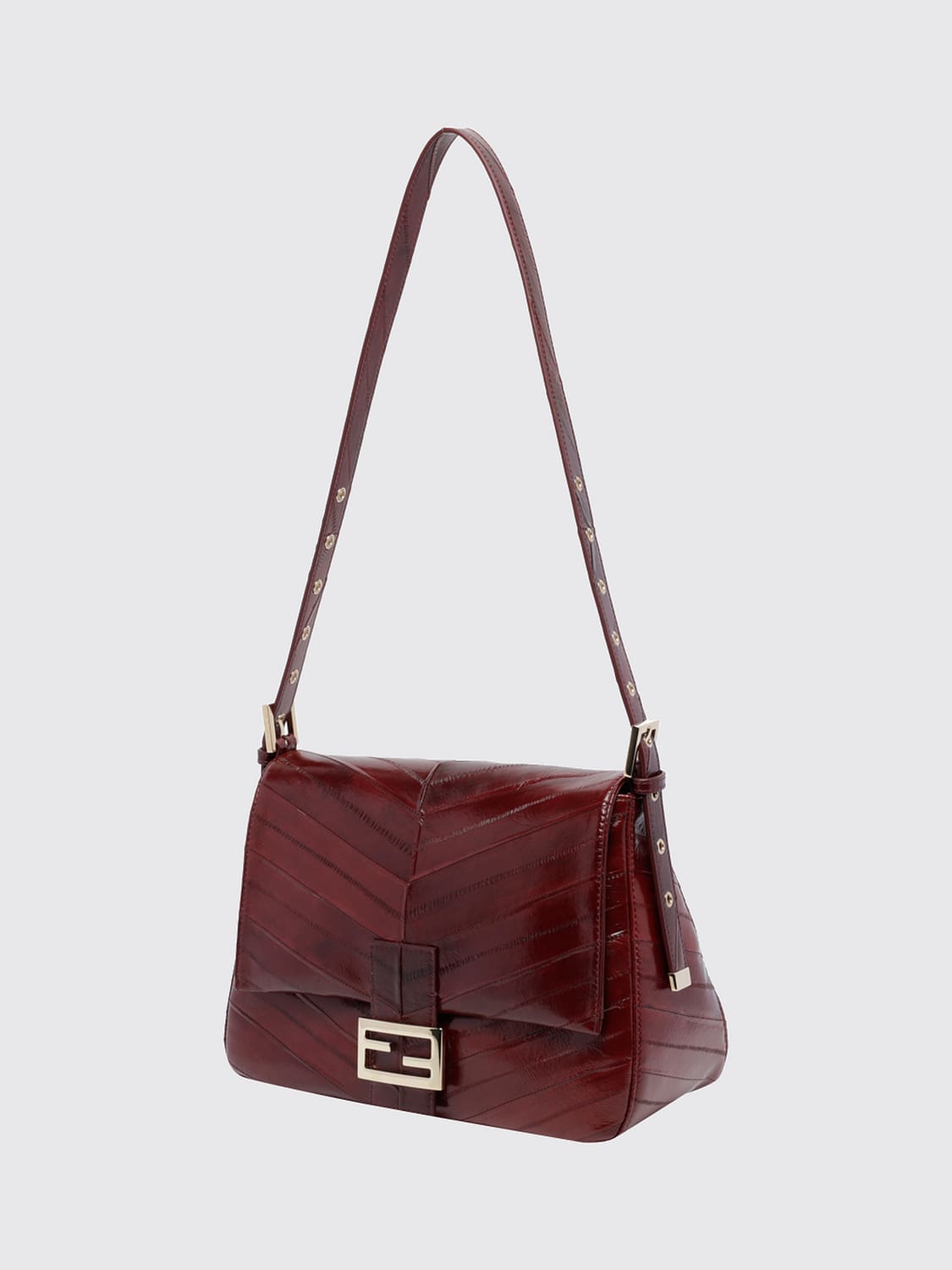 FENDI HANDTASCHE: Handtasche damen Fendi, Rot - Img 4