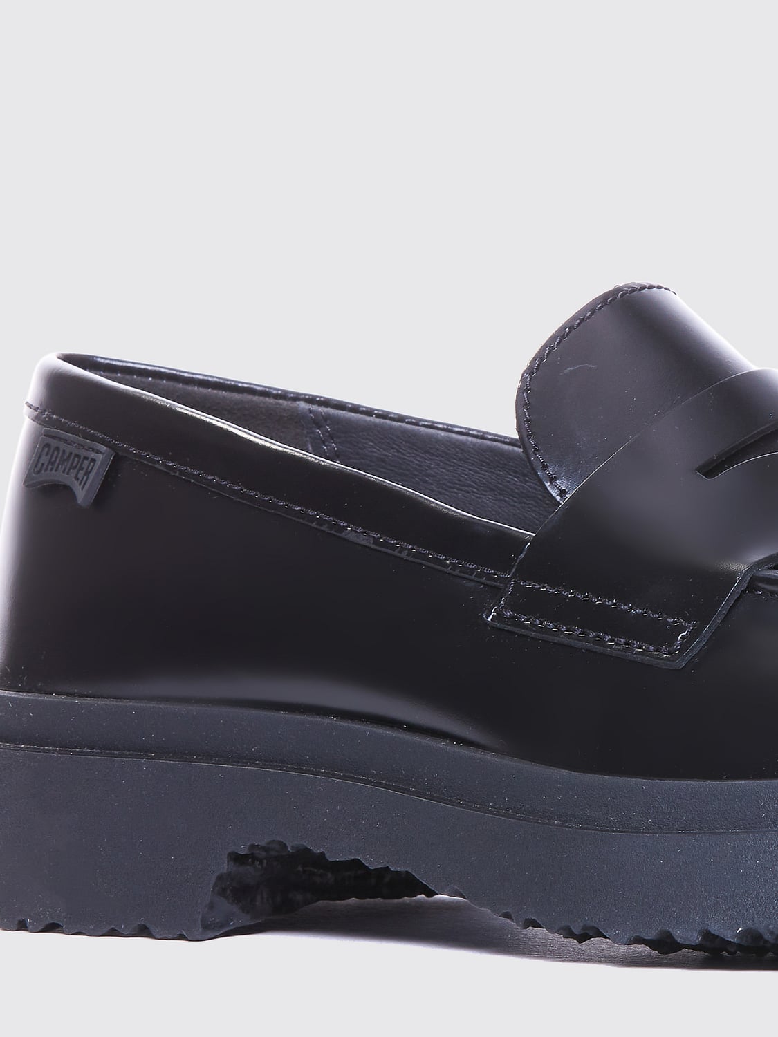 CAMPER MOCASSIN: Mocassin femme Camper, Noir - Img 4