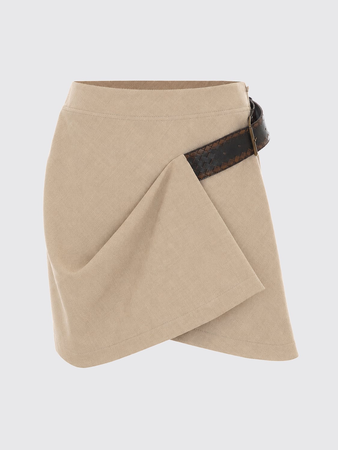 BOTTEGA VENETA FALDA: Falda mujer Bottega Veneta, Beige - Img 2