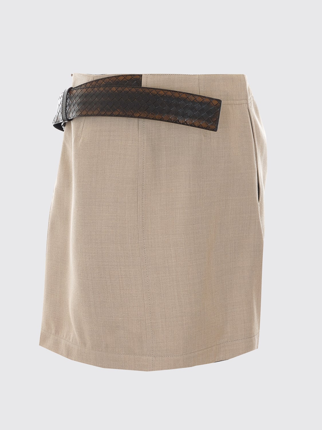 BOTTEGA VENETA FALDA: Falda mujer Bottega Veneta, Beige - Img 3