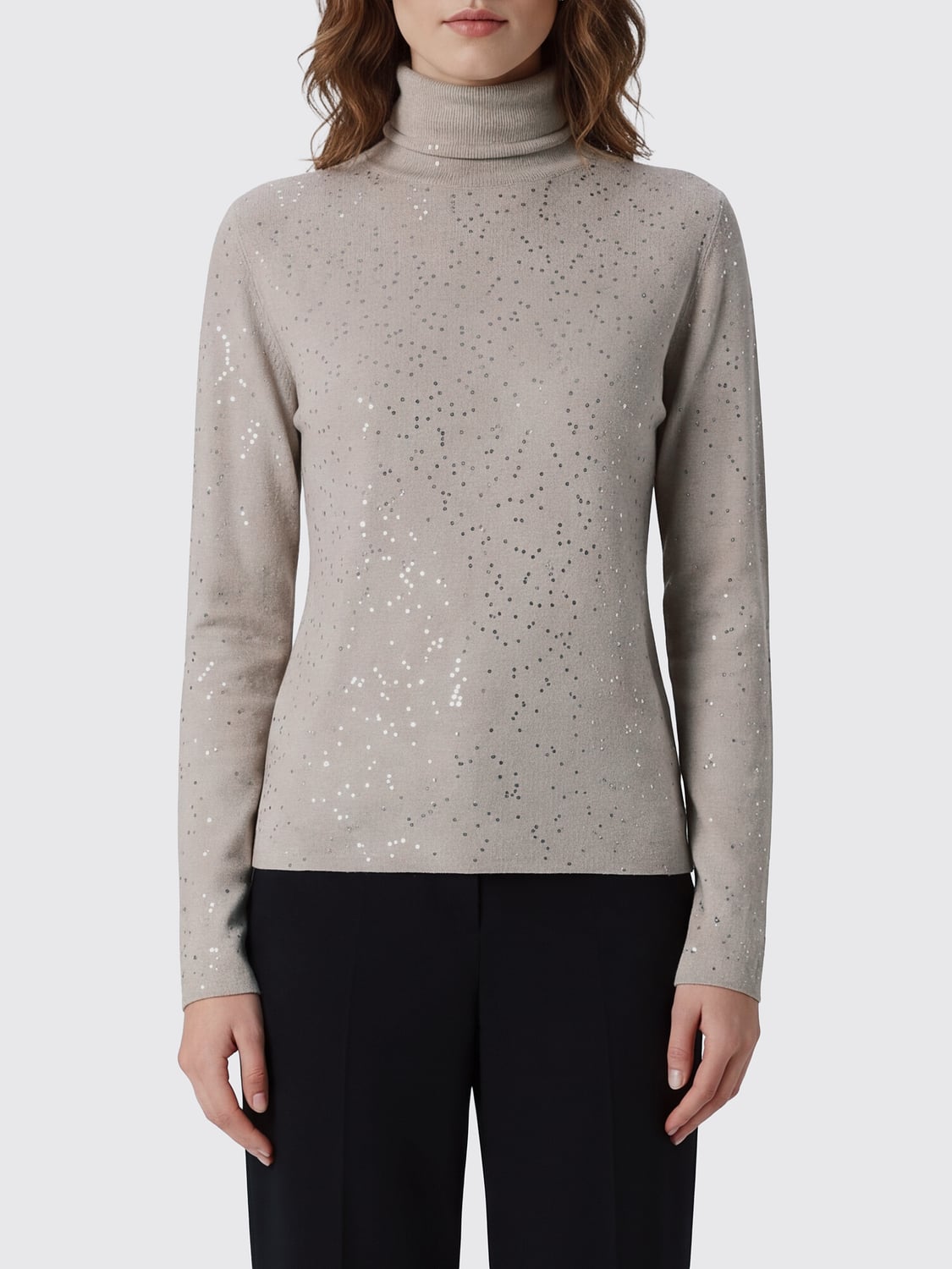 ANTONELLI FIRENZE PULL: Pull femme Antonelli Firenze, Beige - Img 1