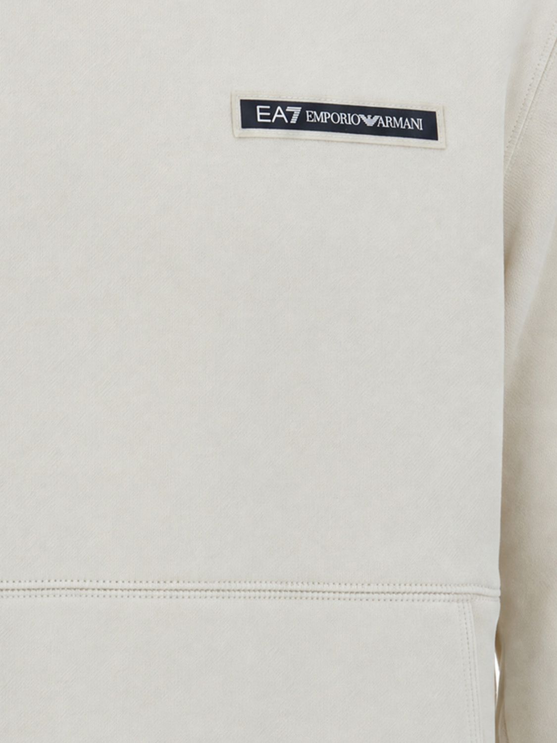 EA7 SUDADERA: Sudadera hombre Ea7, Beige - Img 4