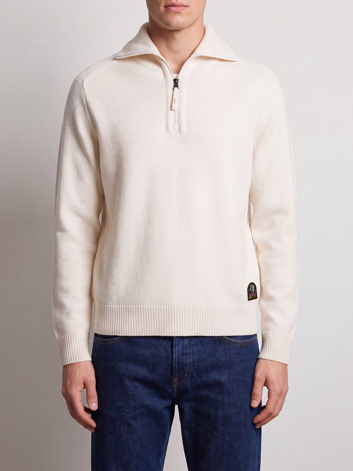 PARAJUMPERS PULLOVER: Pullover herren Parajumpers, Weiß - Img 1