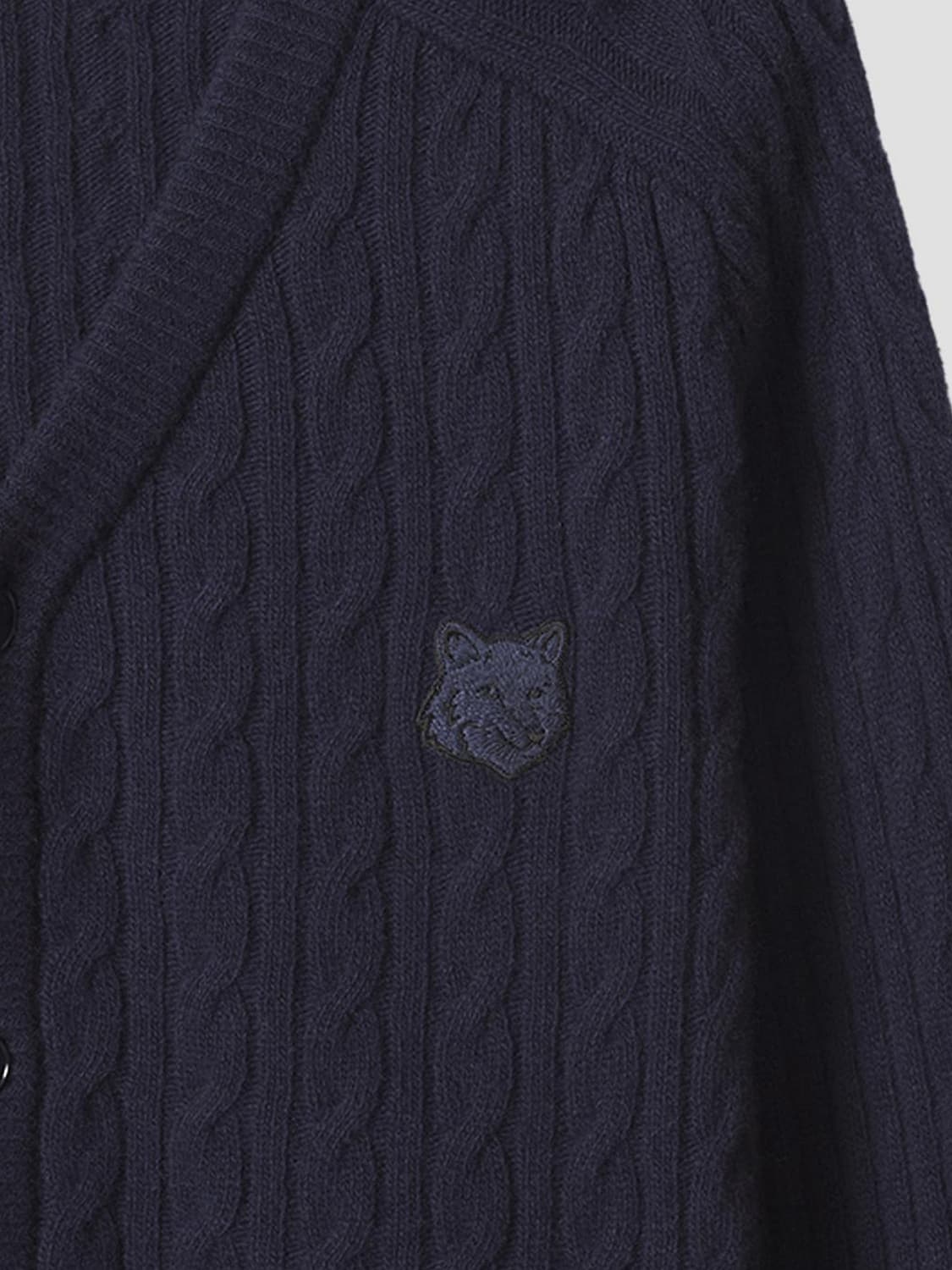 MAISON KITSUNÉ JERSEY: Jersey hombre Maison KitsunÉ, Azul Marino - Img 4