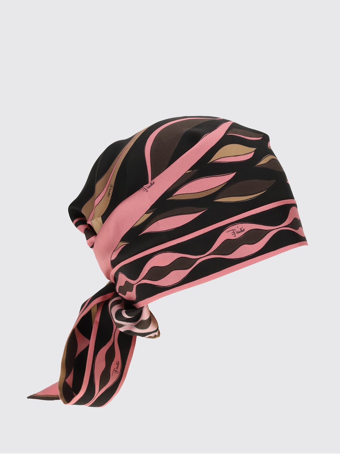 PUCCI SOMBRERO: Sombrero mujer Pucci, Marrón - Img 2