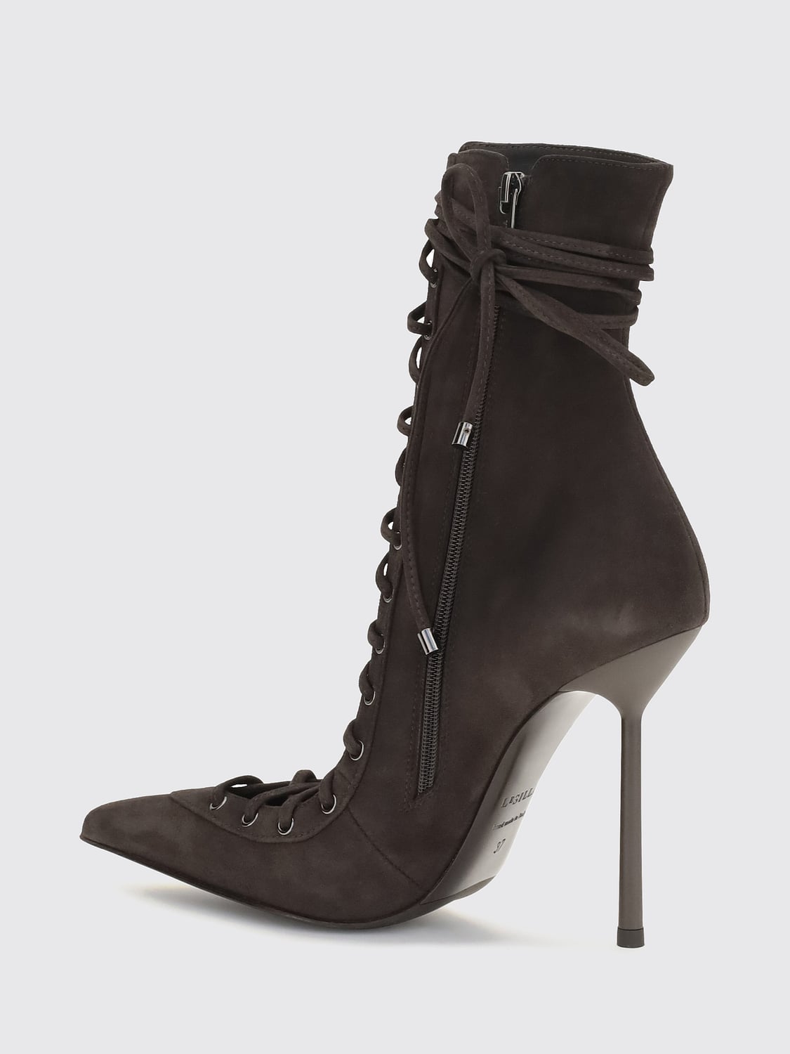 LE SILLA BOOTS: Boots woman Le Silla, Brown - Img 3
