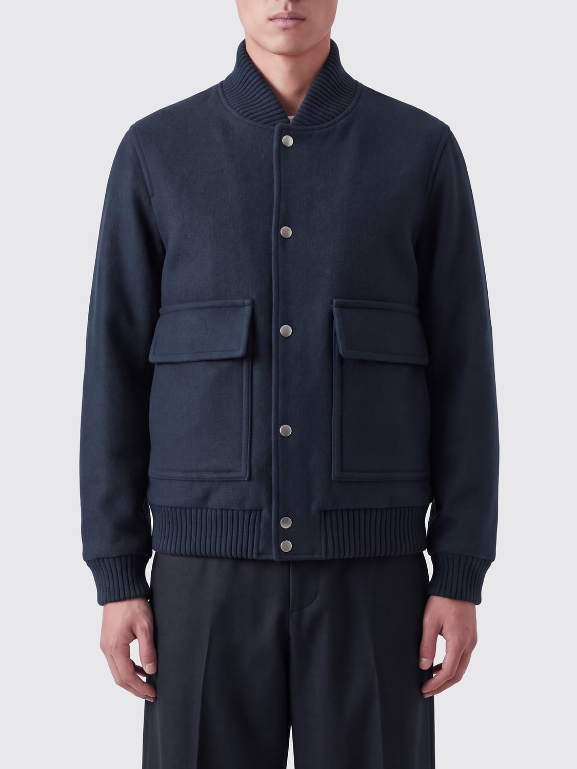 WOOLRICH ジャケット: ジャケット メンズ Woolrich, ブルー - Img 1