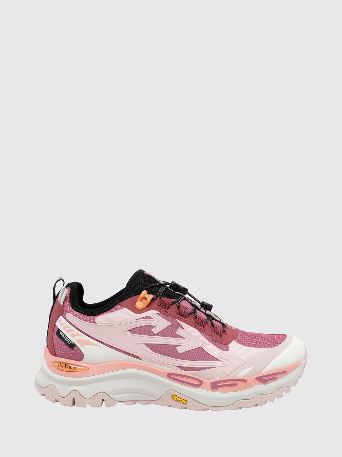 OFF-WHITE BASKETS: Baskets femme Off-white, Rose - Img 1
