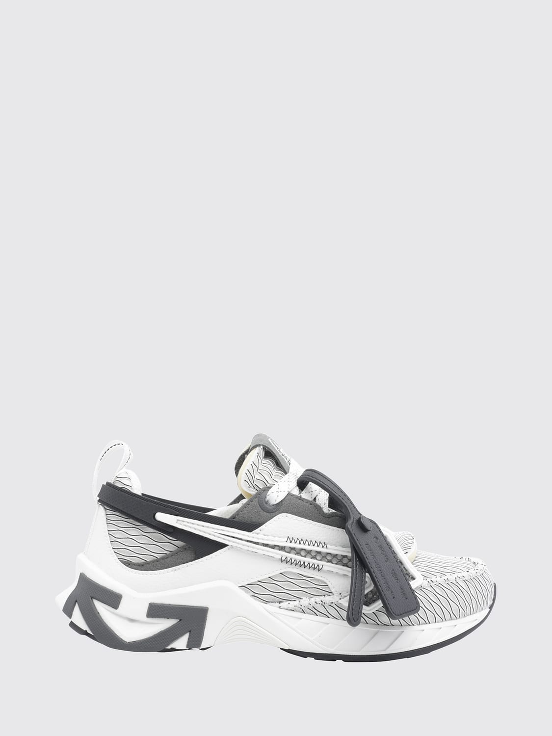 OFF-WHITE BASKETS: Baskets femme Off-white, Blanc - Img 1
