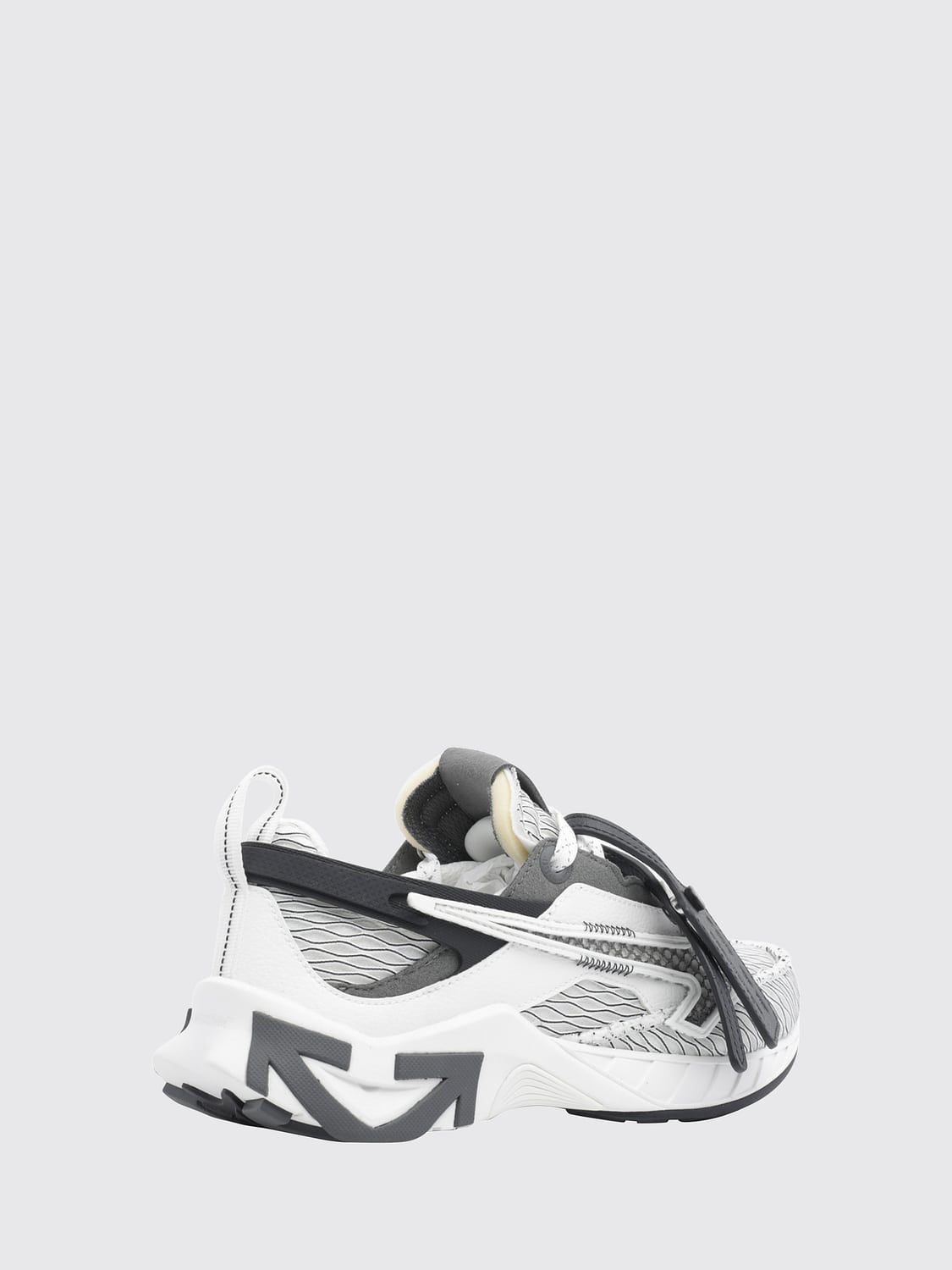 OFF-WHITE BASKETS: Baskets femme Off-white, Blanc - Img 4