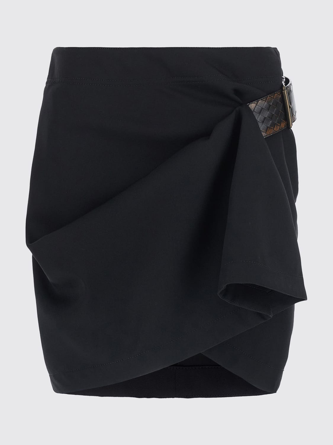 BOTTEGA VENETA FALDA: Falda mujer Bottega Veneta, Negro - Img 2
