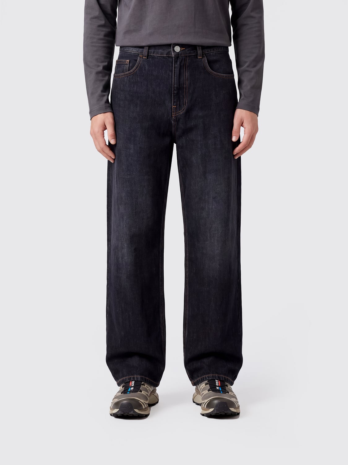 PALM ANGELS JEANS: Jeans men Palm Angels, Black - Img 1