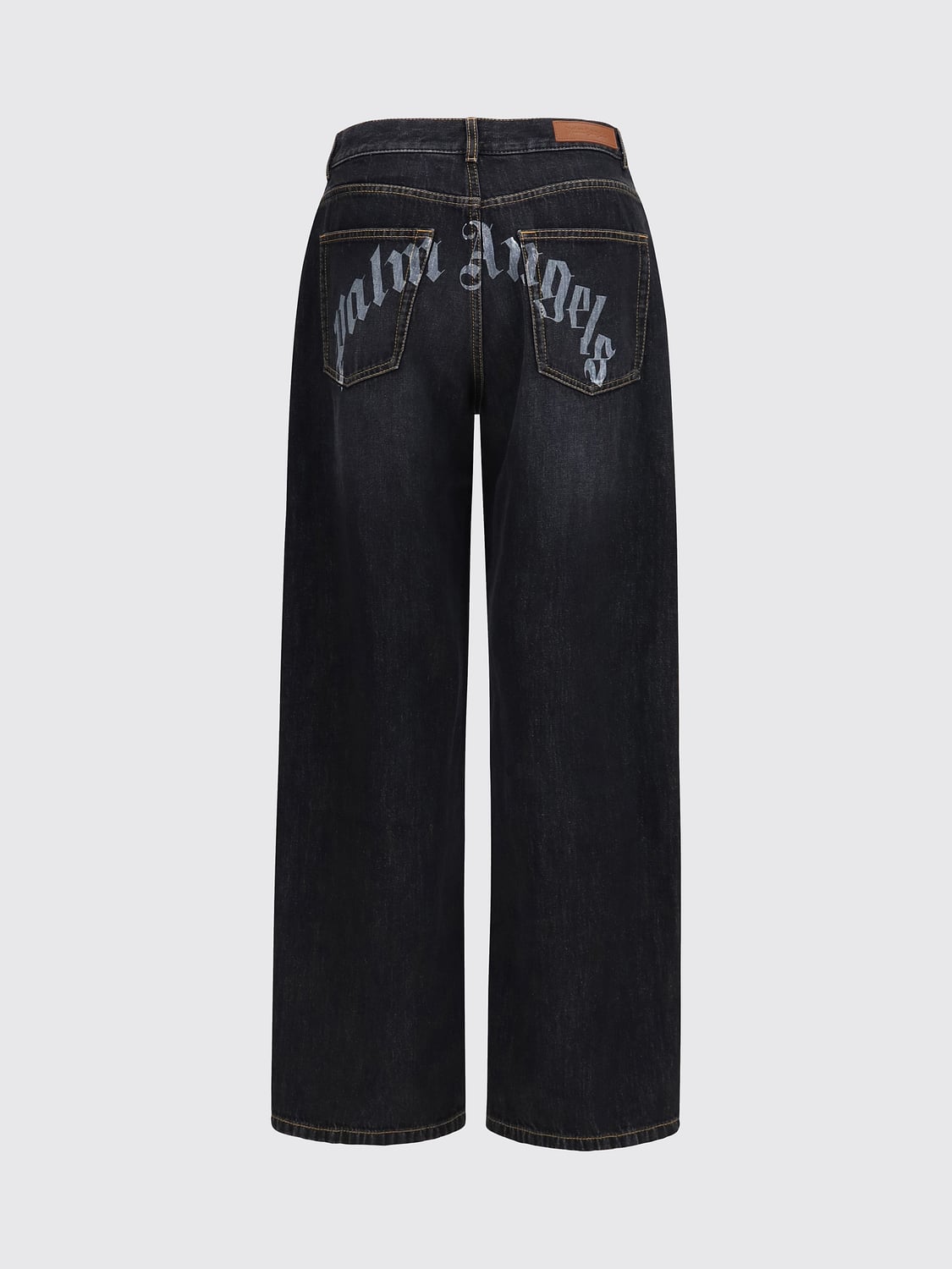 PALM ANGELS JEANS: Jeans men Palm Angels, Black - Img 3