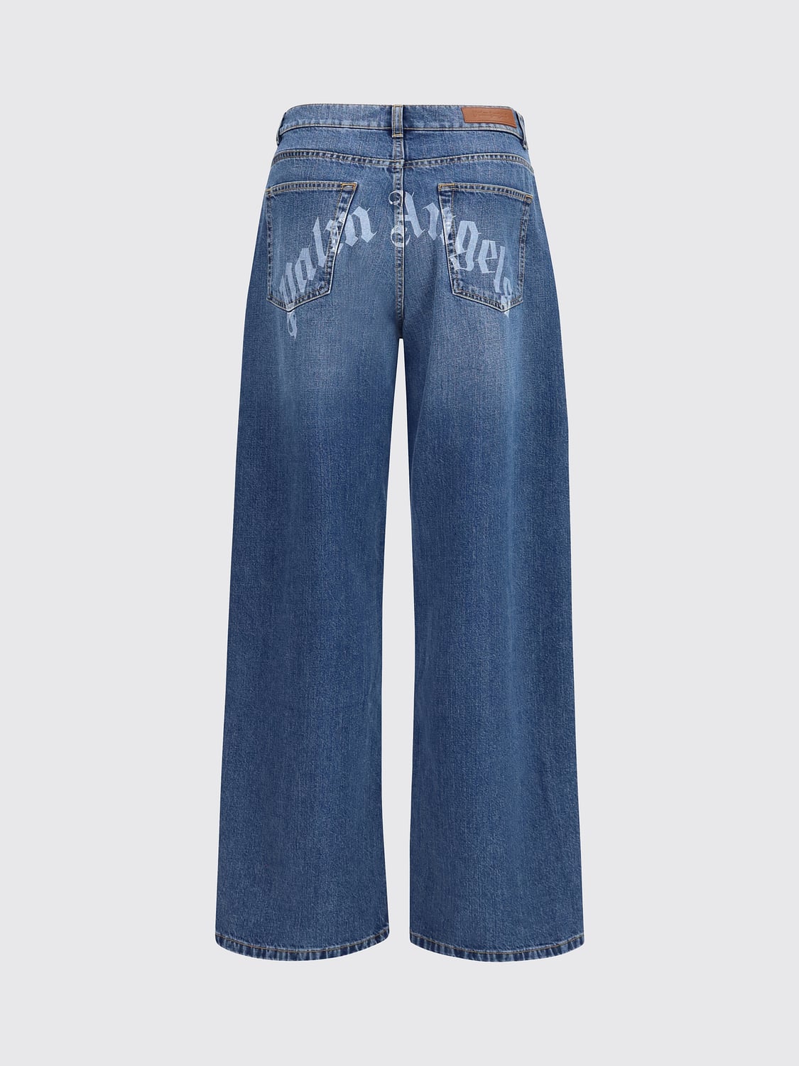 PALM ANGELS JEANS: Jeans herren Palm Angels, Blau - Img 3