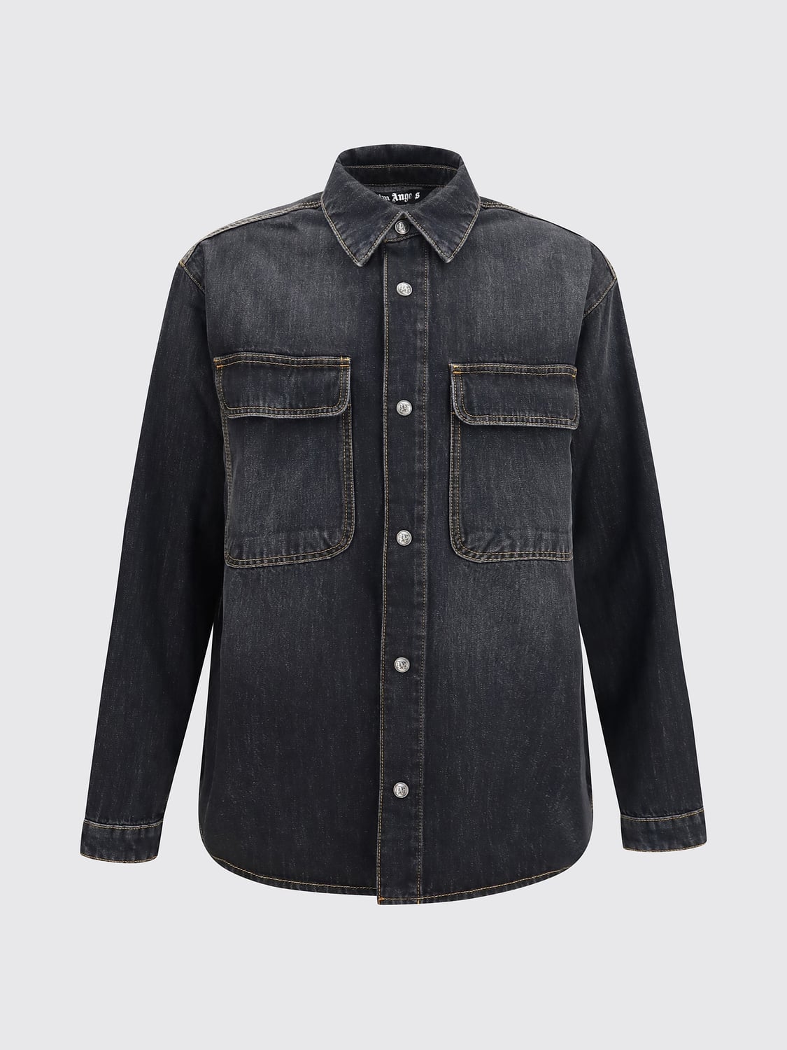 PALM ANGELS HEMD: Hemd herren Palm Angels, Schwarz - Img 2