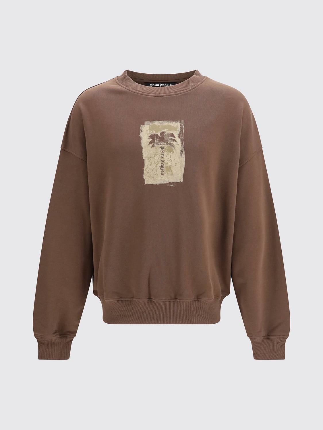 PALM ANGELS SWEATSHIRT: Sweatshirt men Palm Angels, Brown - Img 2
