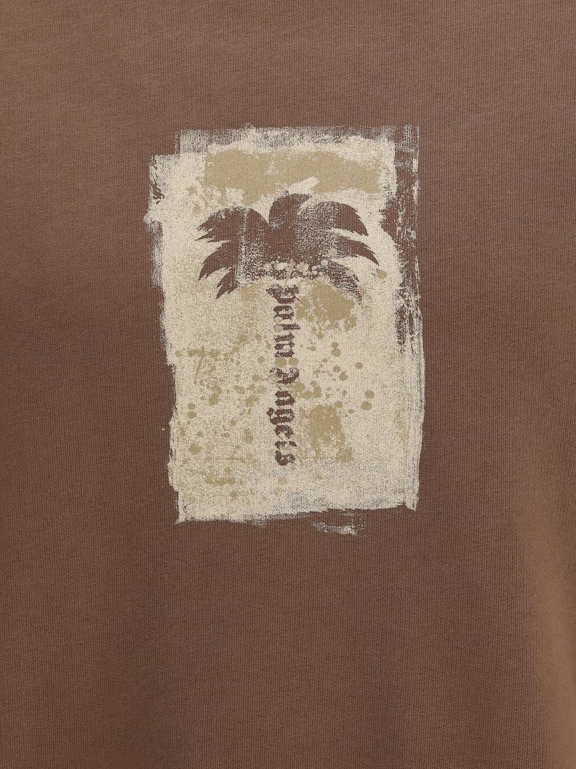 PALM ANGELS SWEATSHIRT: Sweatshirt men Palm Angels, Brown - Img 4