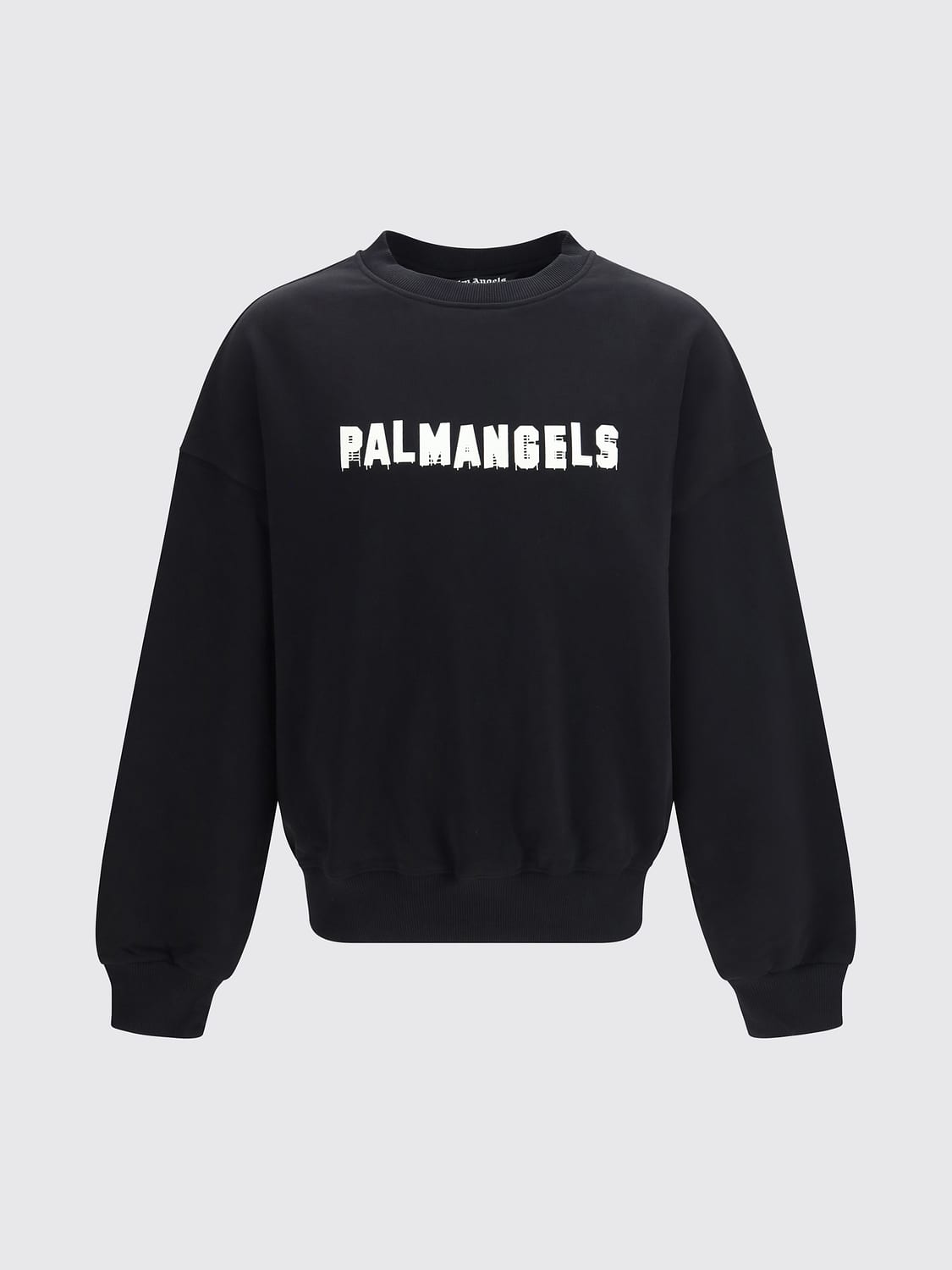 PALM ANGELS スウェットシャツ: スウェットシャツ メンズ Palm Angels, ブラック - Img 2