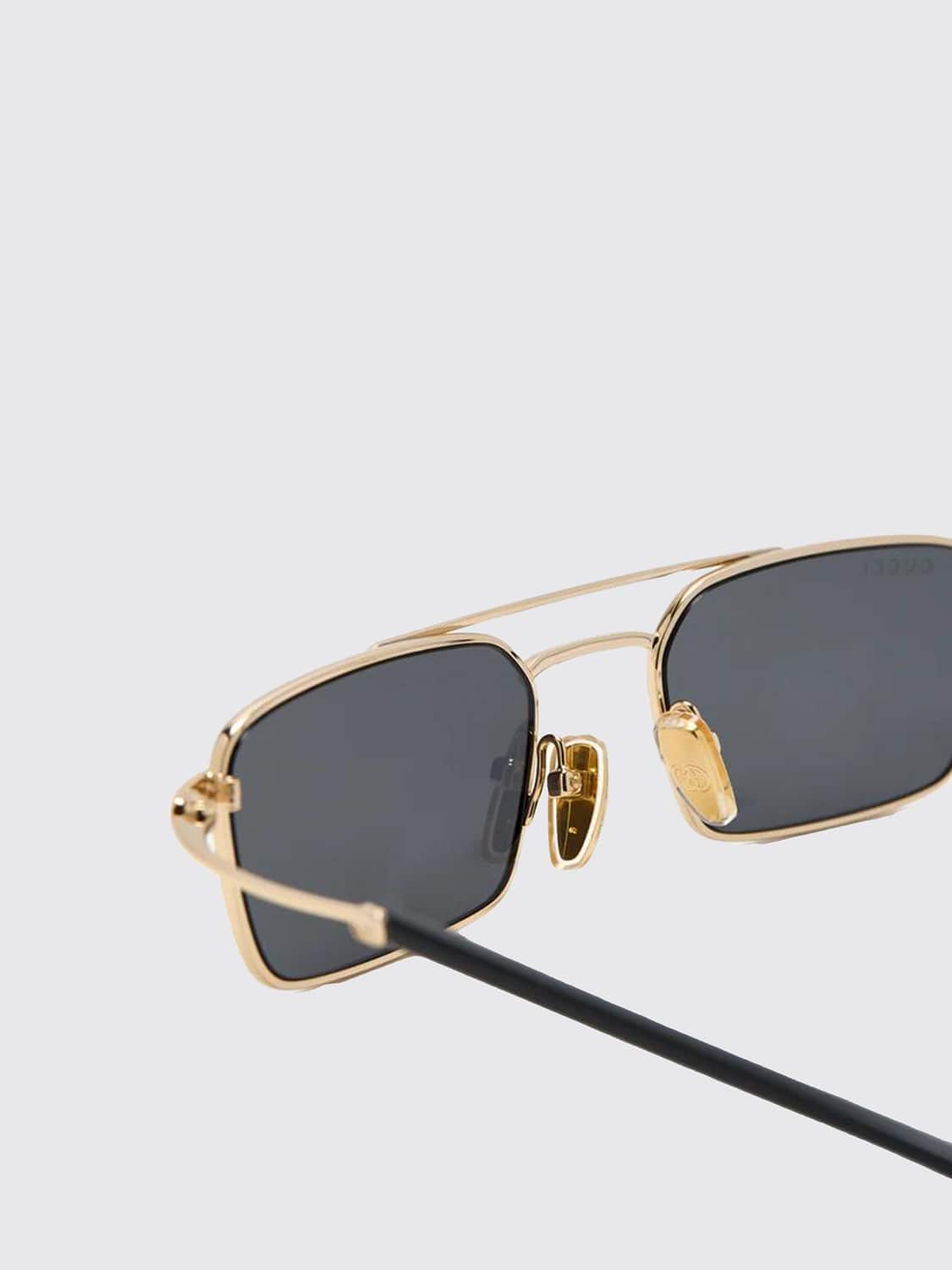 GUCCI SUNGLASSES: Sunglasses men Gucci, Black - Img 2