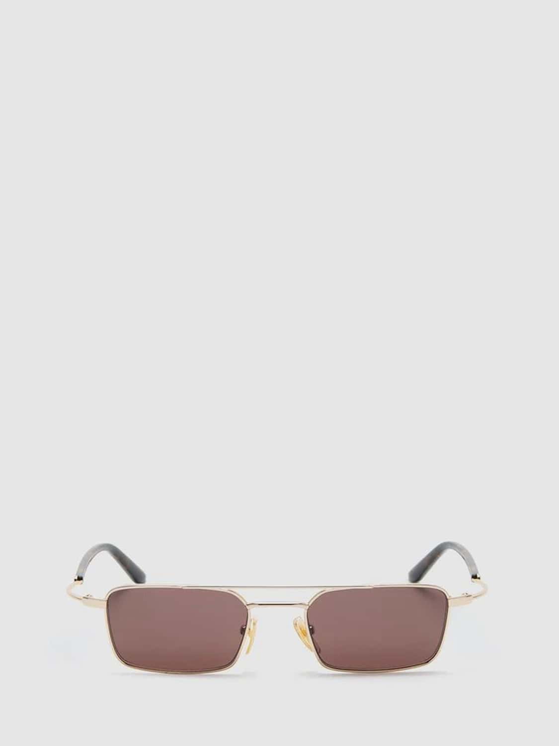 GUCCI SUNGLASSES: Sunglasses men Gucci, Gold - Img 1