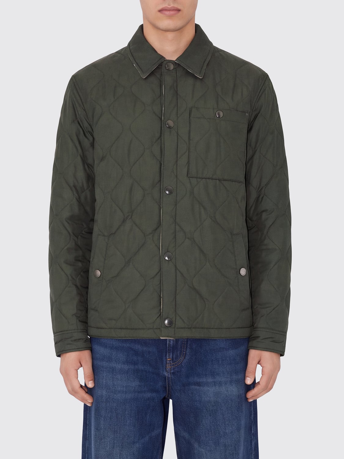 BURBERRY HEMD: Hemd herren Burberry, Grün - Img 1