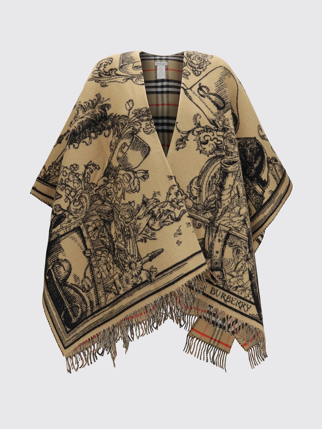 BURBERRY MANTEL: Mantel damen Burberry, Beige - Img 2