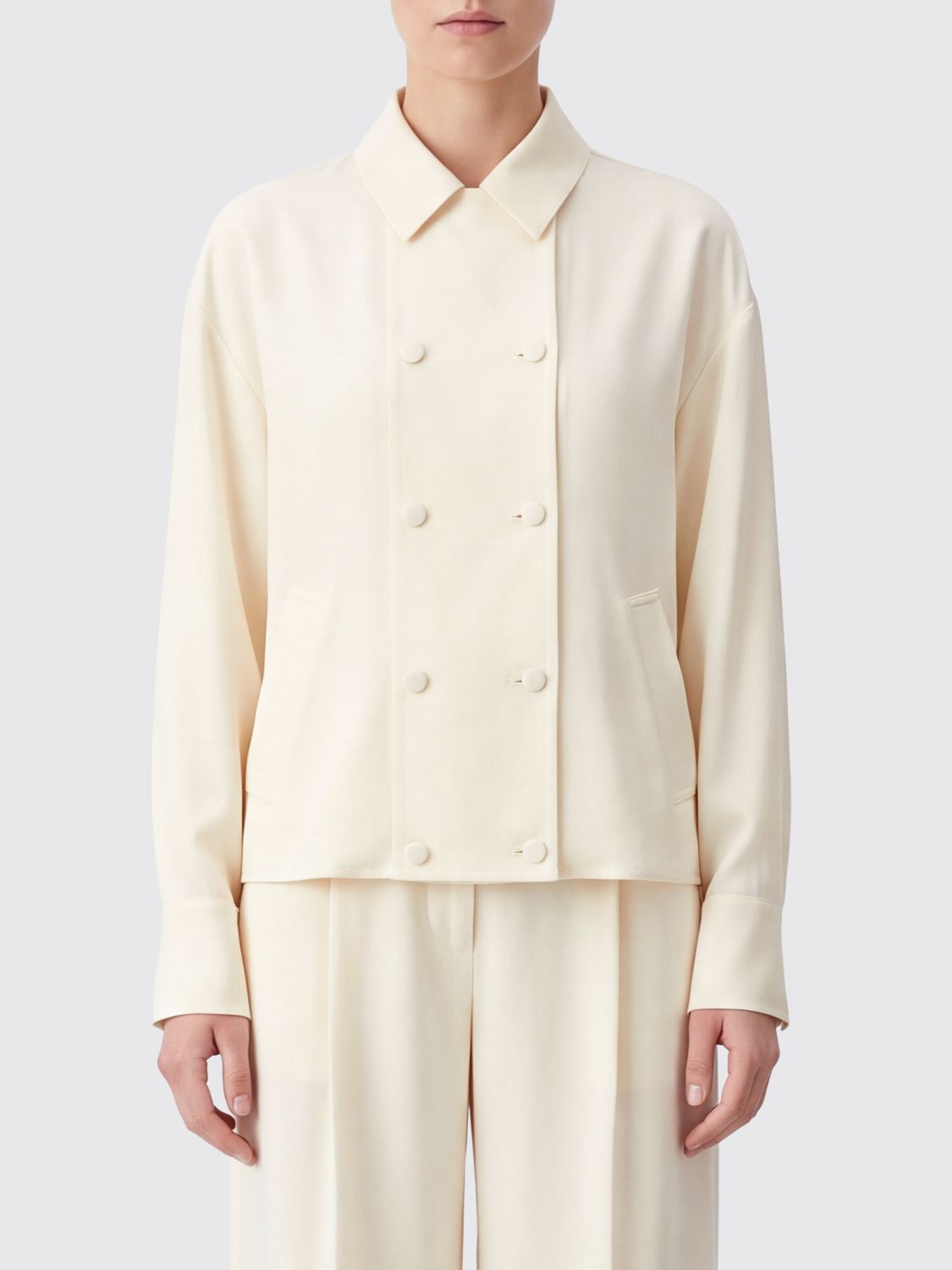 ROHE CAMICIA: Camicia donna Rohe, Crema - Img 1