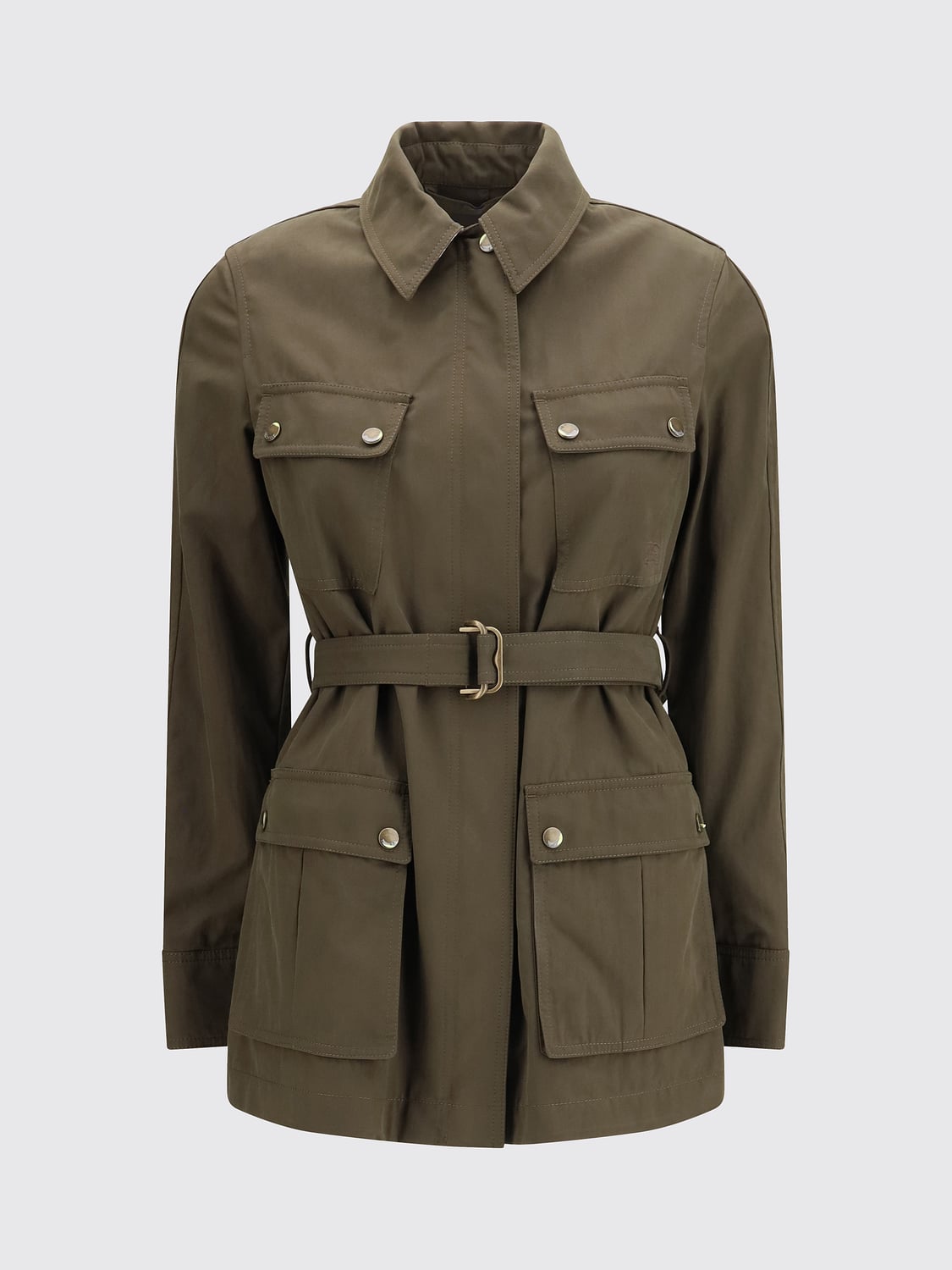 BURBERRY JACKE: Jacke damen Burberry, Grün - Img 2