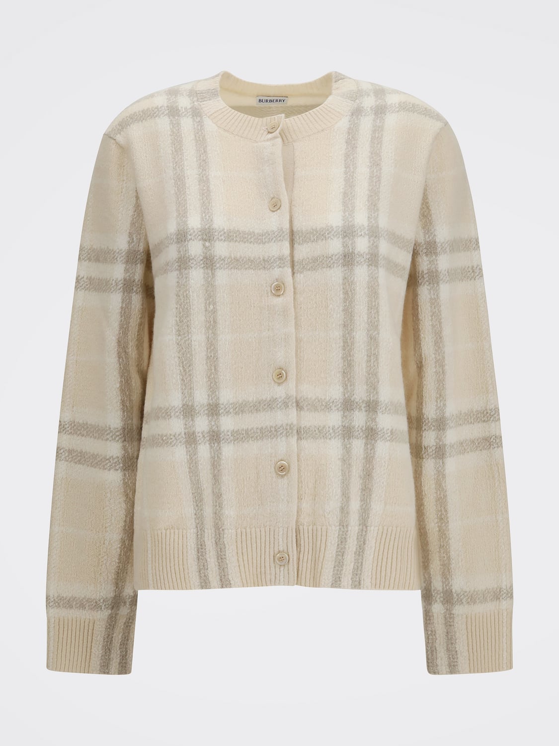 BURBERRY PULL: Pull femme Burberry, Écru - Img 2