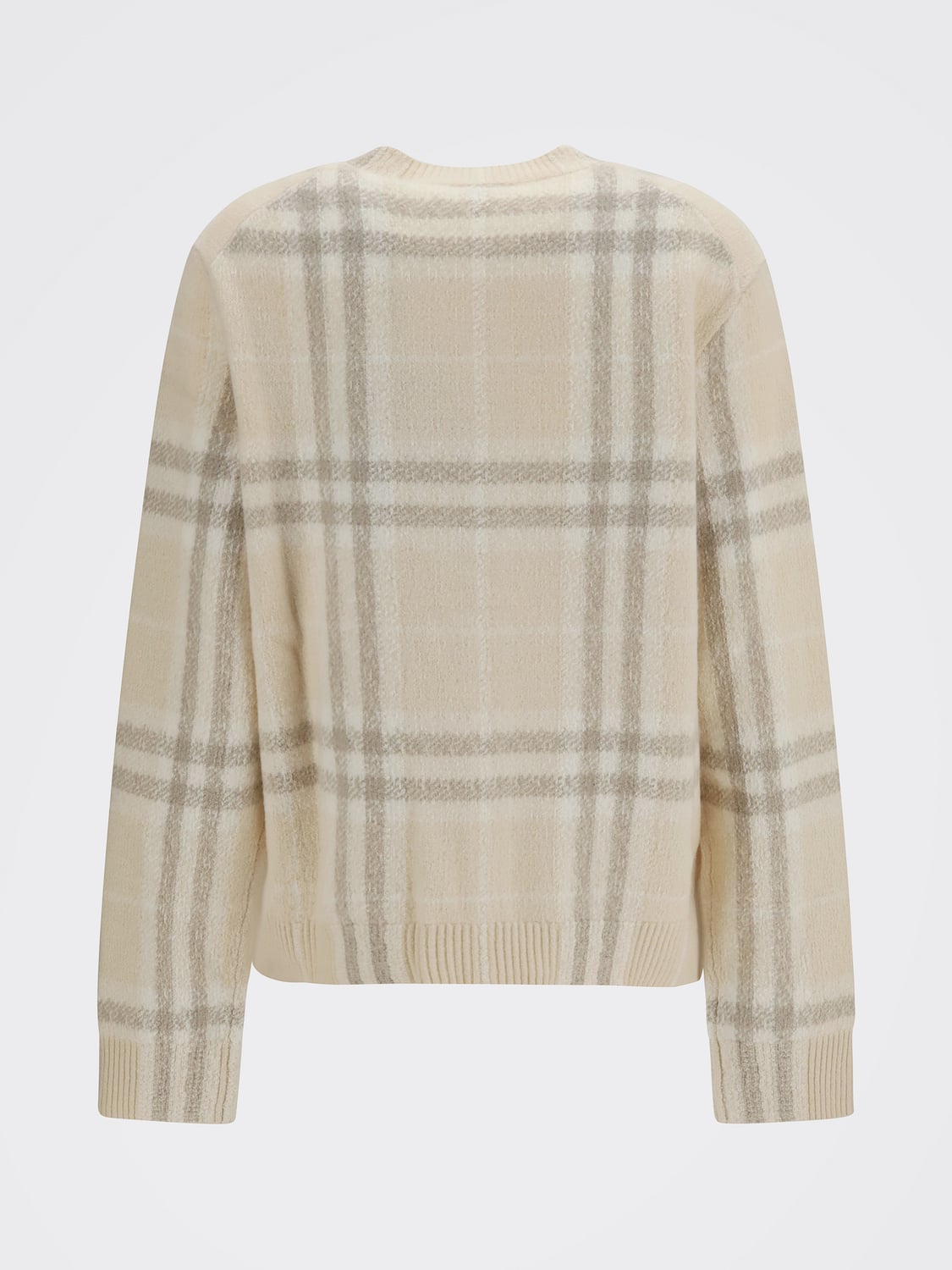 BURBERRY PULL: Pull femme Burberry, Écru - Img 3