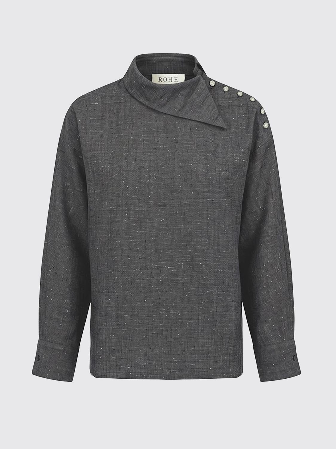 ROHE CAMICIA: Camicia donna Rohe, Grigio - Img 2