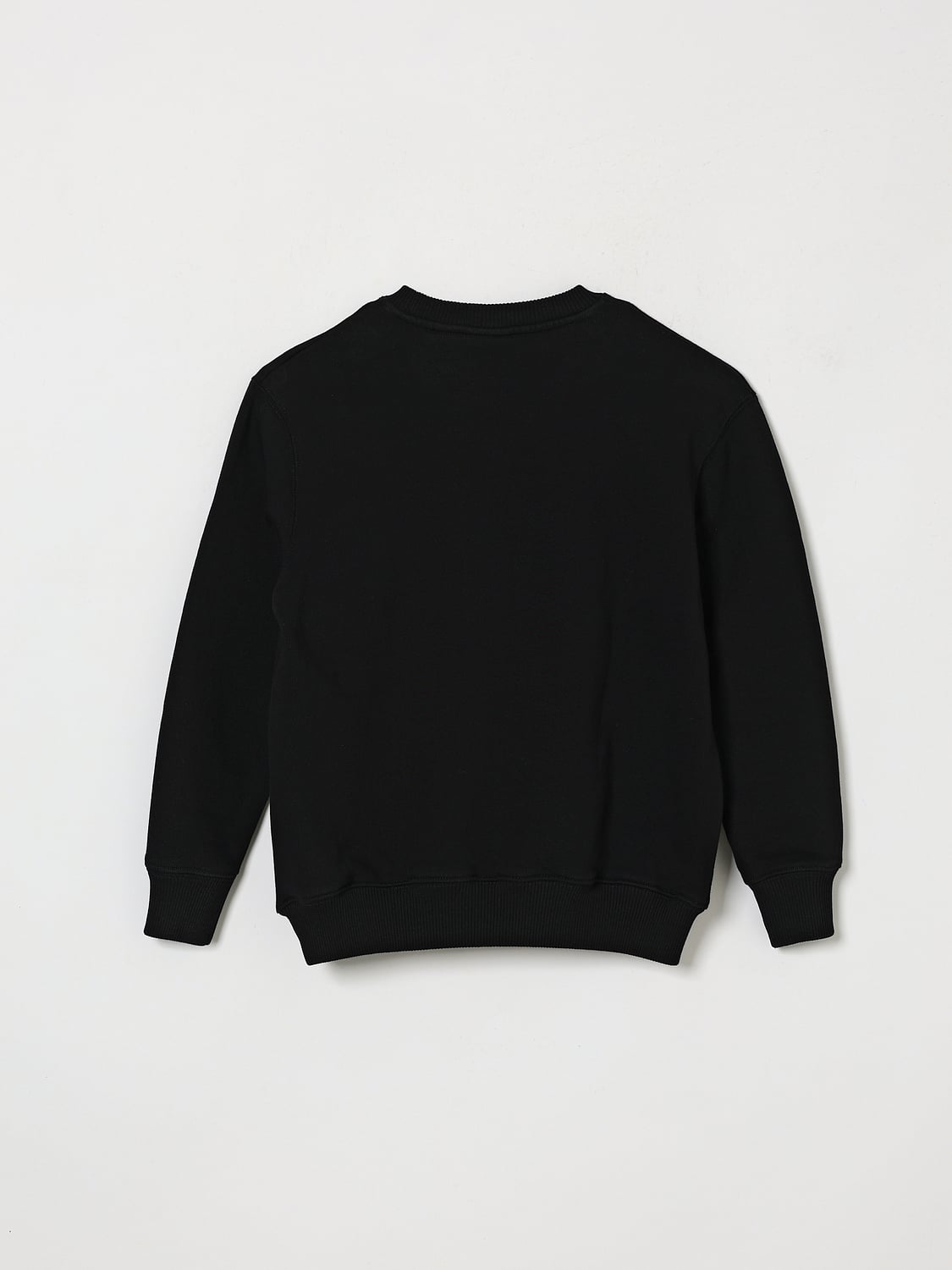 OFF-WHITE KIDS PULLOVER: Rundhals-Sweatshirt von Off-White Kids für Jungen aus Baumwolle mit Kontrast-Logo, Schwarz - Img 2