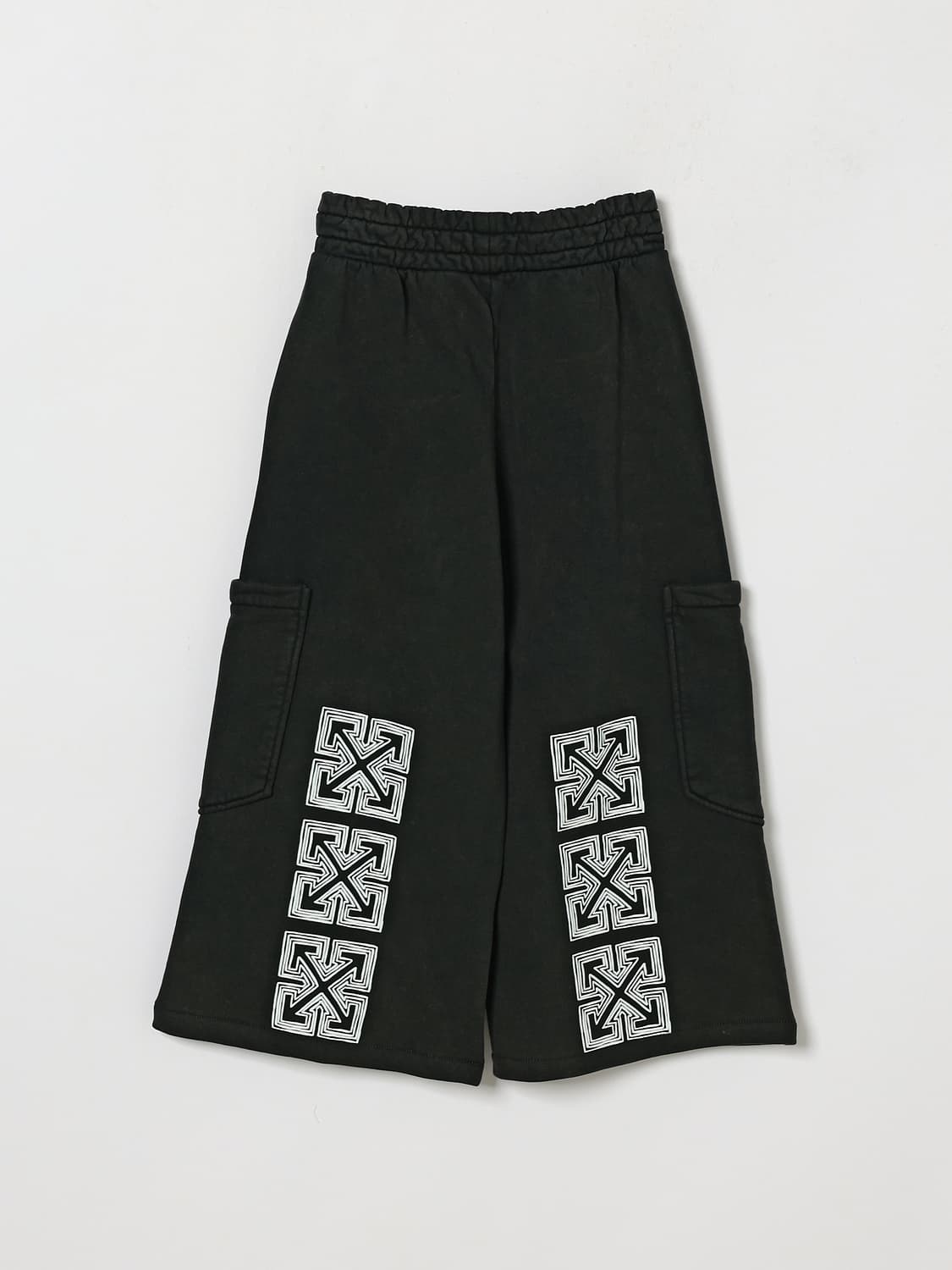 OFF-WHITE KIDS PANTS: Pants kids Off-white Kids, Black - Img 2