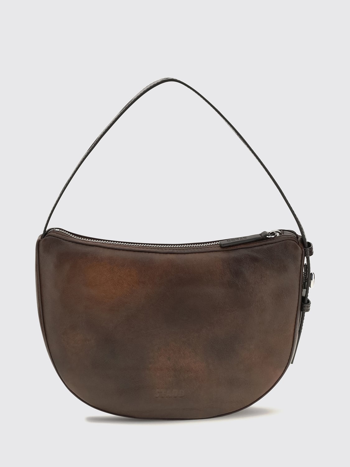 STAUD BORSA A SPALLA: Borsa a spalla donna Staud, Caffe - Img 1