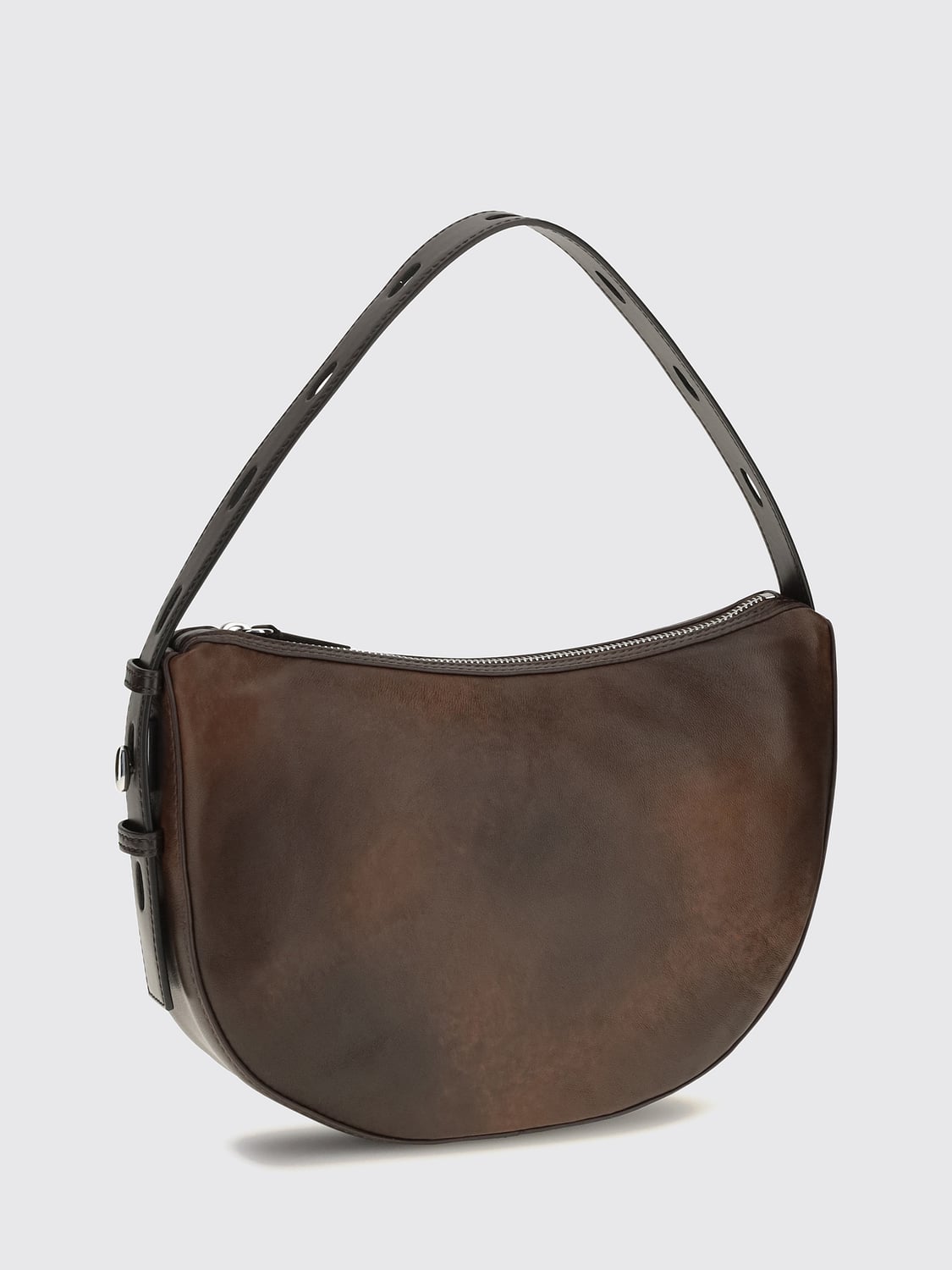 STAUD BORSA A SPALLA: Borsa a spalla donna Staud, Caffe - Img 3