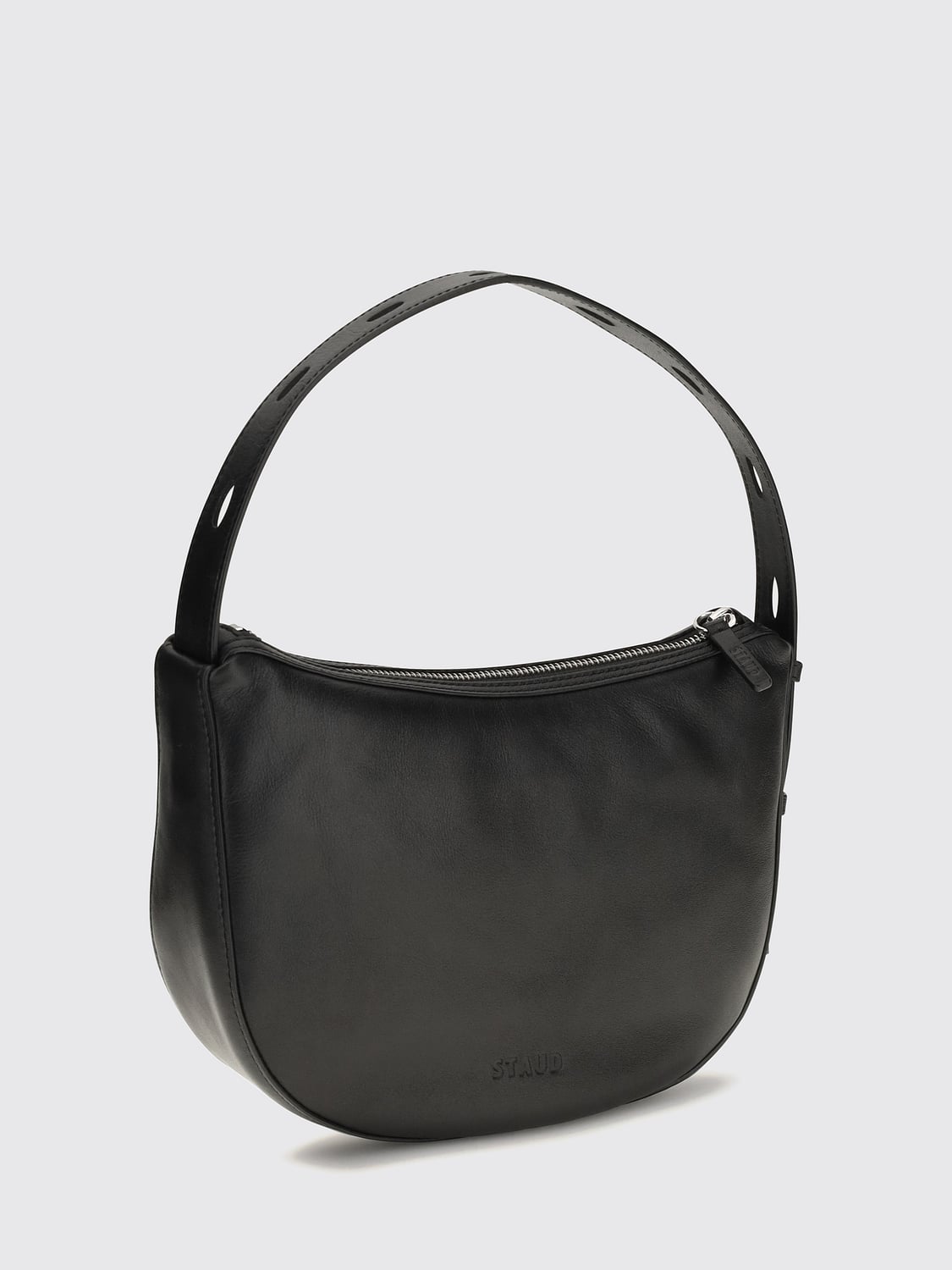 STAUD BORSA A SPALLA: Borsa a spalla donna Staud, Nero - Img 3