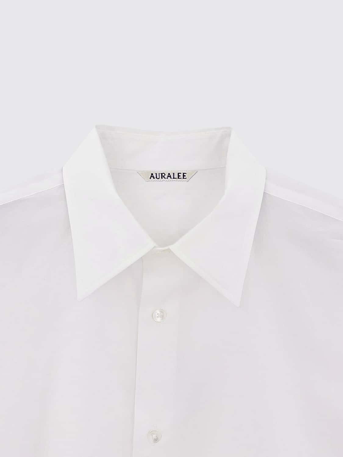 AURALEE CAMISA: Camisa hombre Auralee, Blanco - Img 4