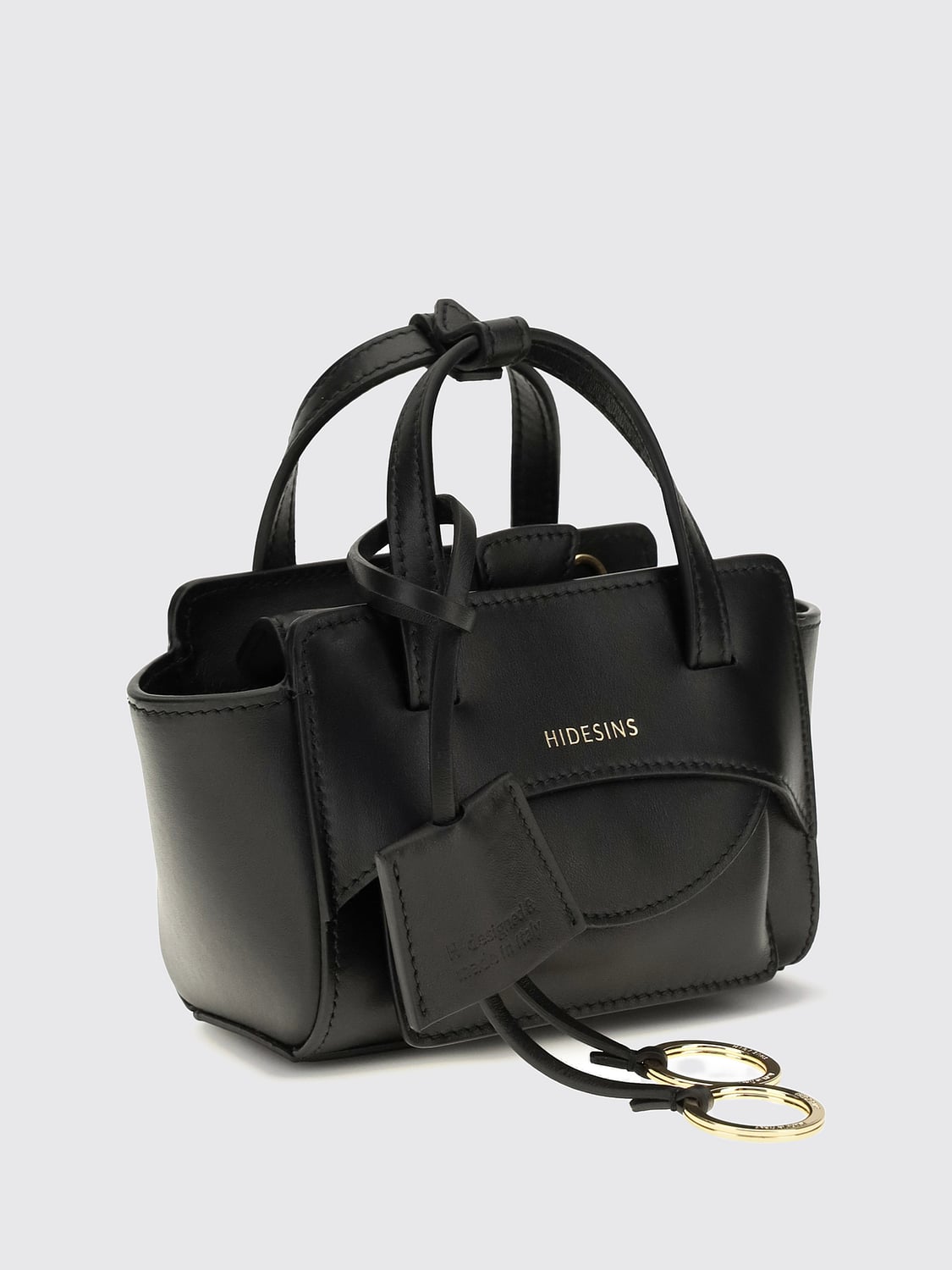 HIDESINS BOLSO DE MANO: Bolso de mano mujer Hidesins, Negro - Img 2