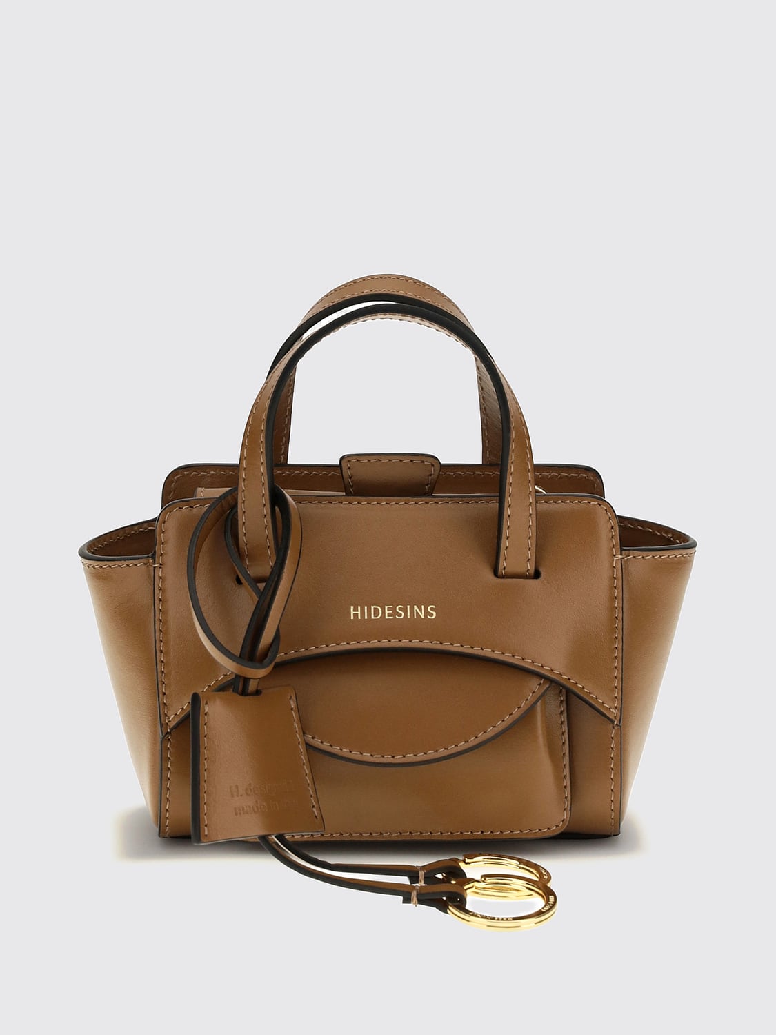 HIDESINS BOLSO DE MANO: Bolso de mano mujer Hidesins, Marrón - Img 1