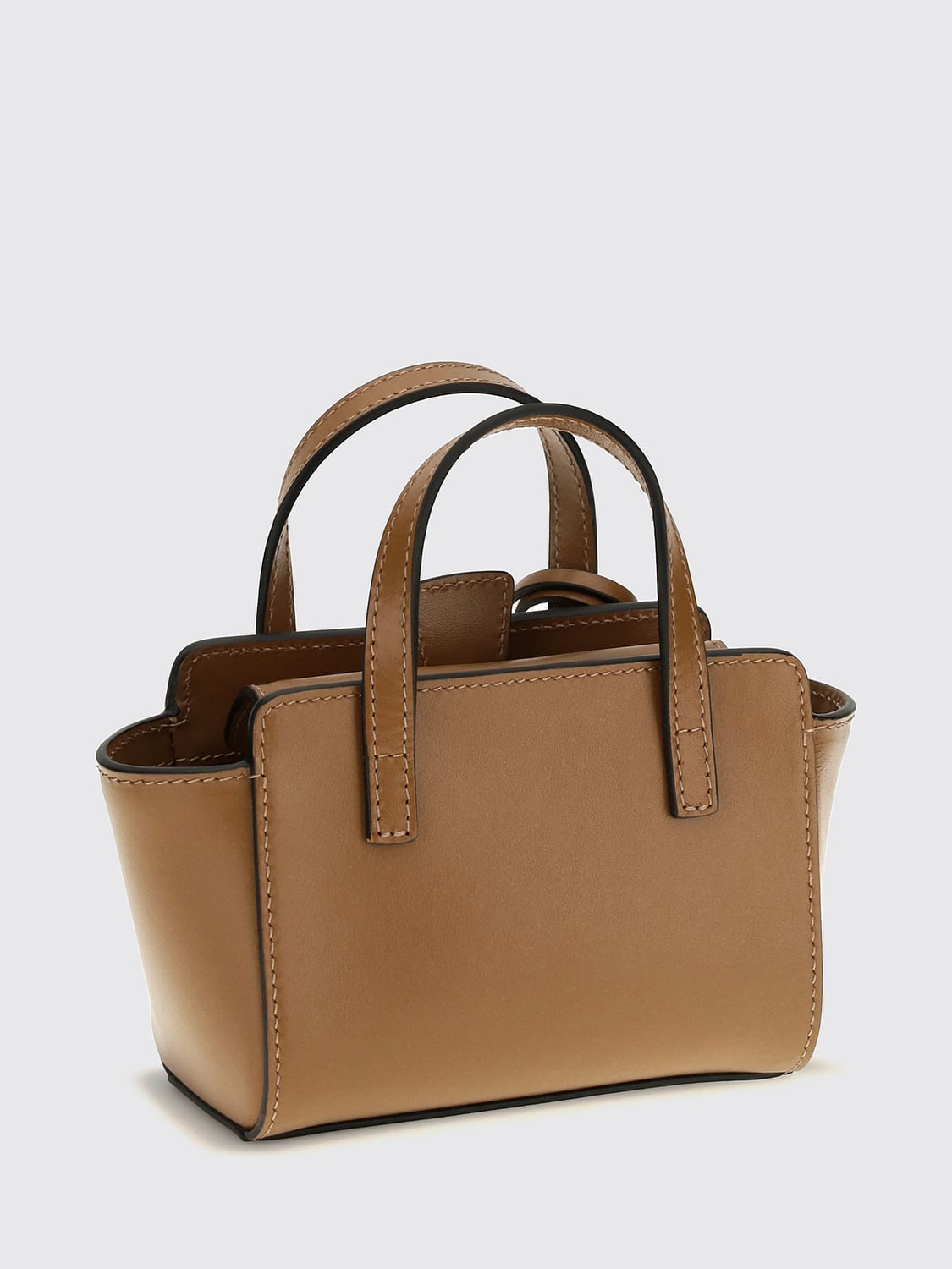 HIDESINS BOLSO DE MANO: Bolso de mano mujer Hidesins, Marrón - Img 2