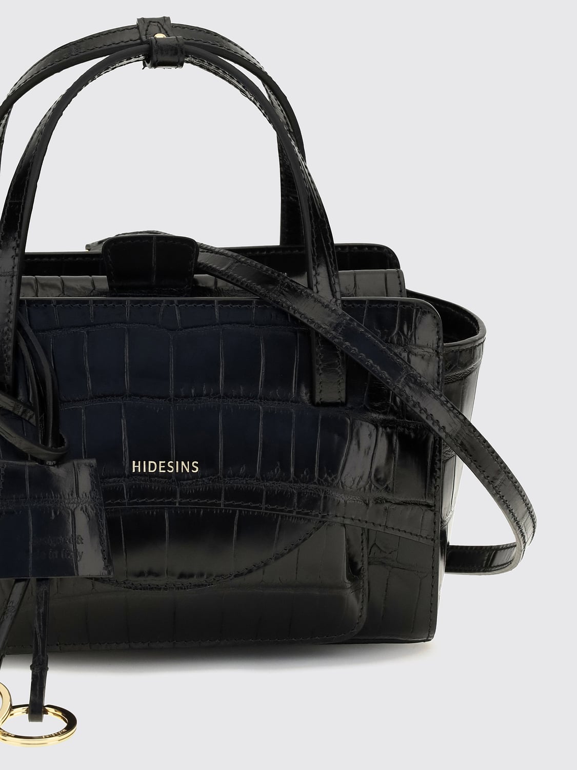 HIDESINS HANDTASCHE: Handtasche damen Hidesins, Schwarz - Img 4