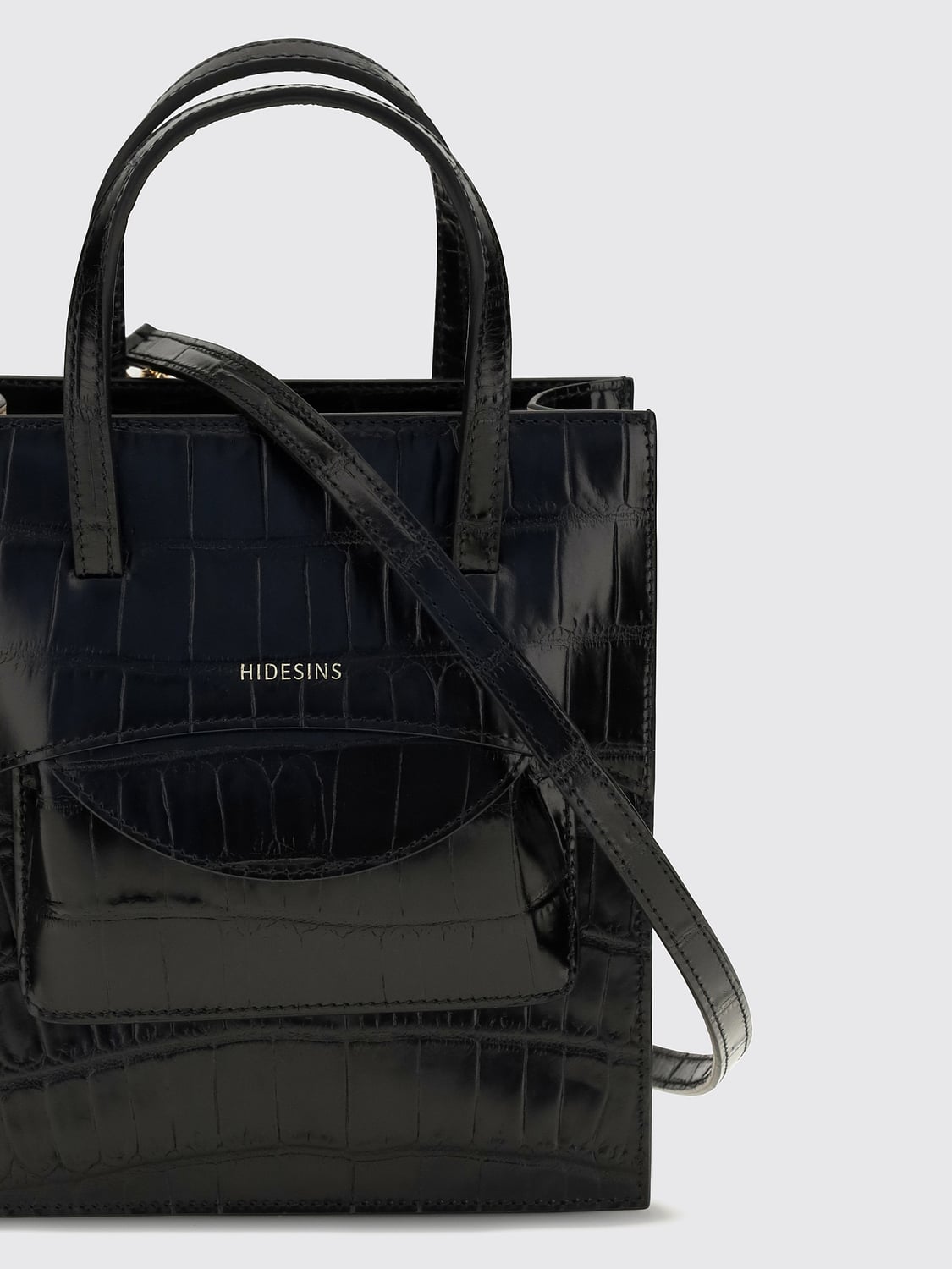HIDESINS HANDTASCHE: Handtasche damen Hidesins, Schwarz - Img 4